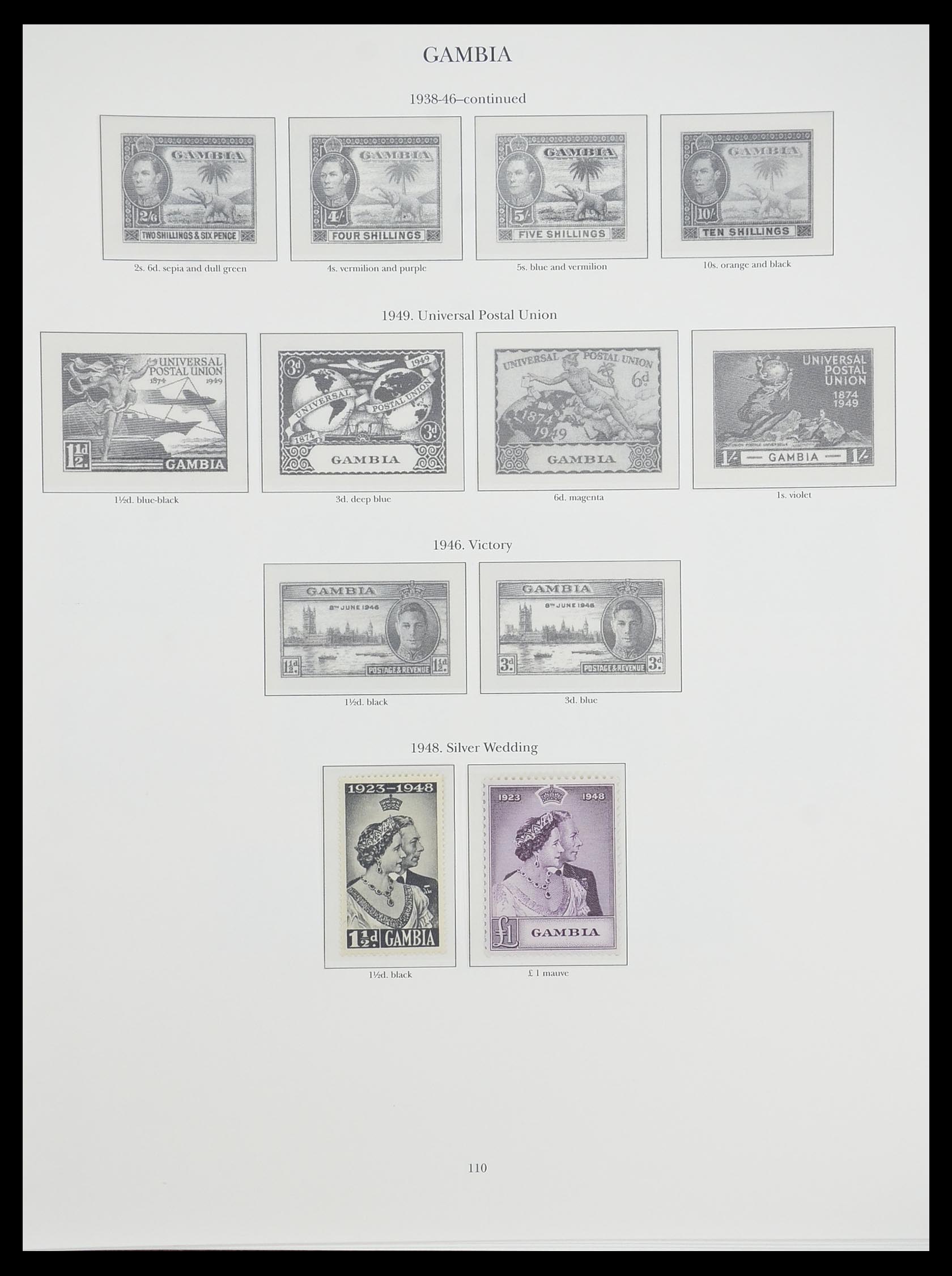 33665 075 - Postzegelverzameling 33665 Brits Gemenebest 1937-1952.