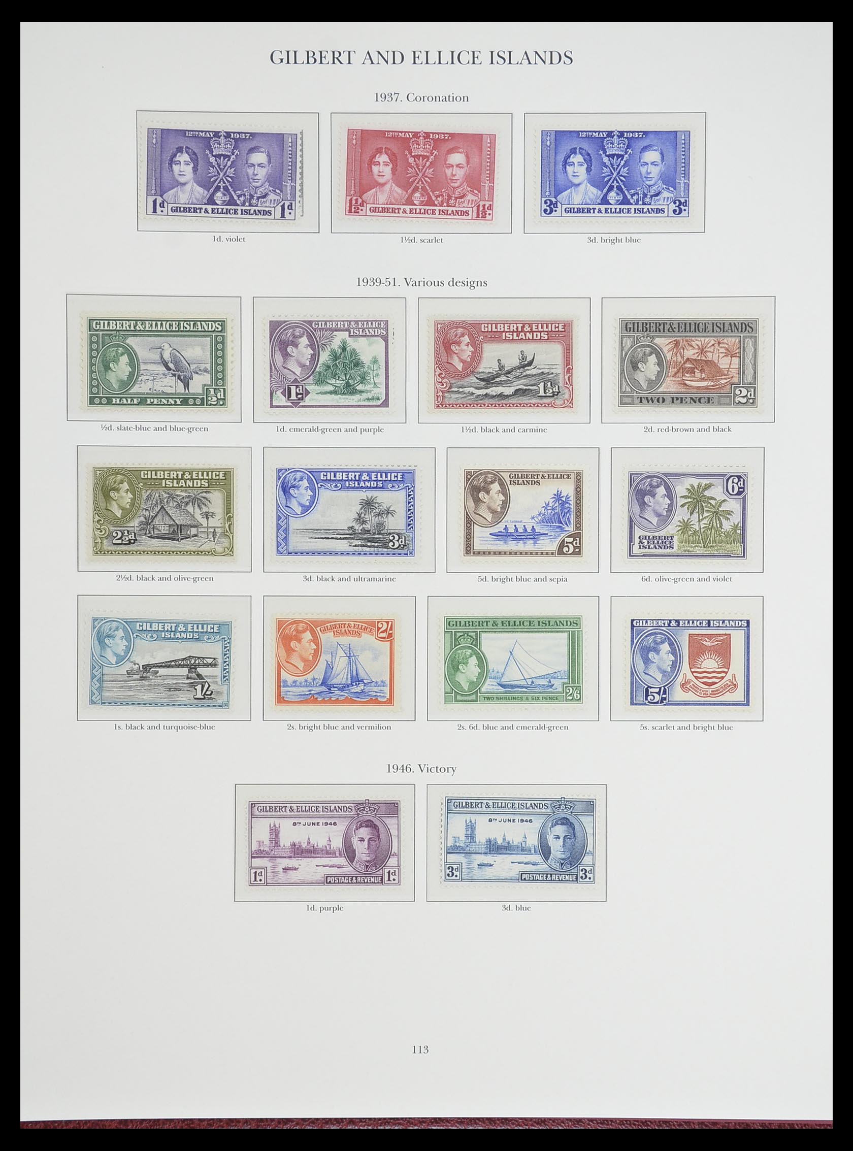 33665 078 - Postzegelverzameling 33665 Brits Gemenebest 1937-1952.