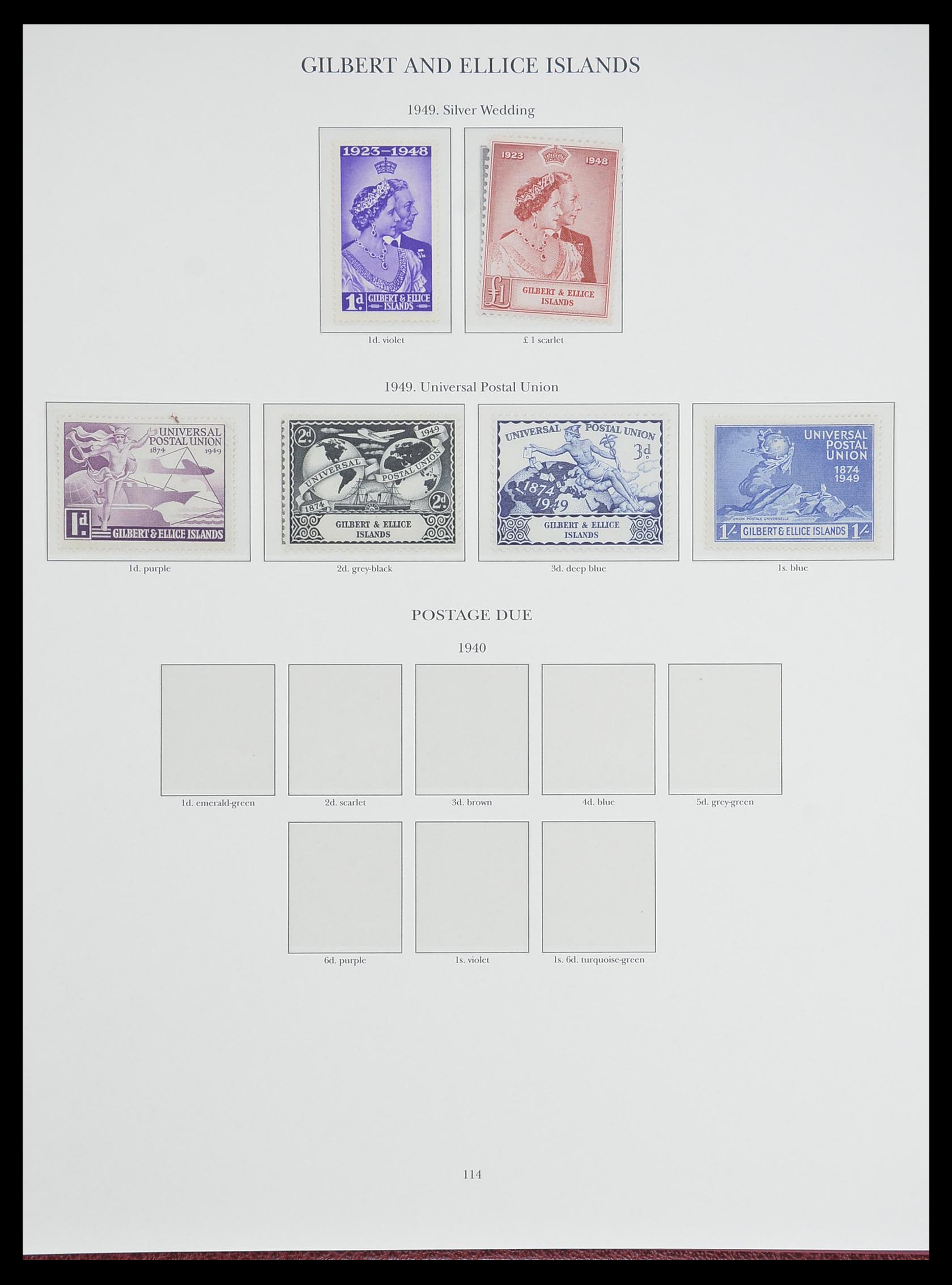 33665 079 - Postzegelverzameling 33665 Brits Gemenebest 1937-1952.