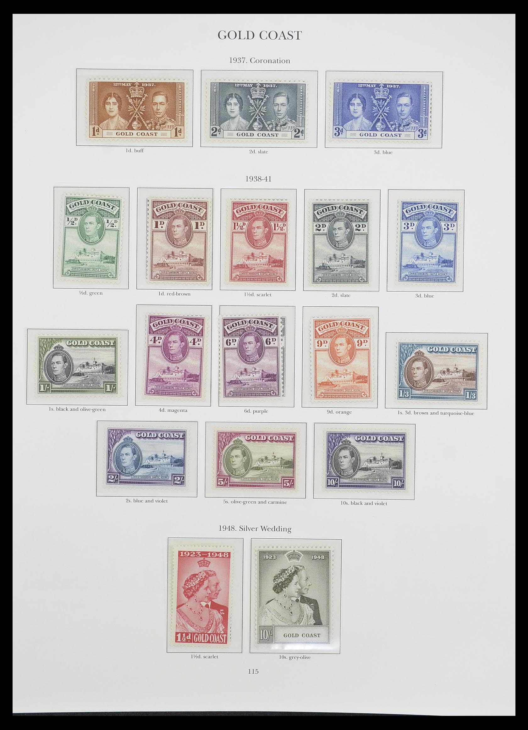 33665 080 - Postzegelverzameling 33665 Brits Gemenebest 1937-1952.