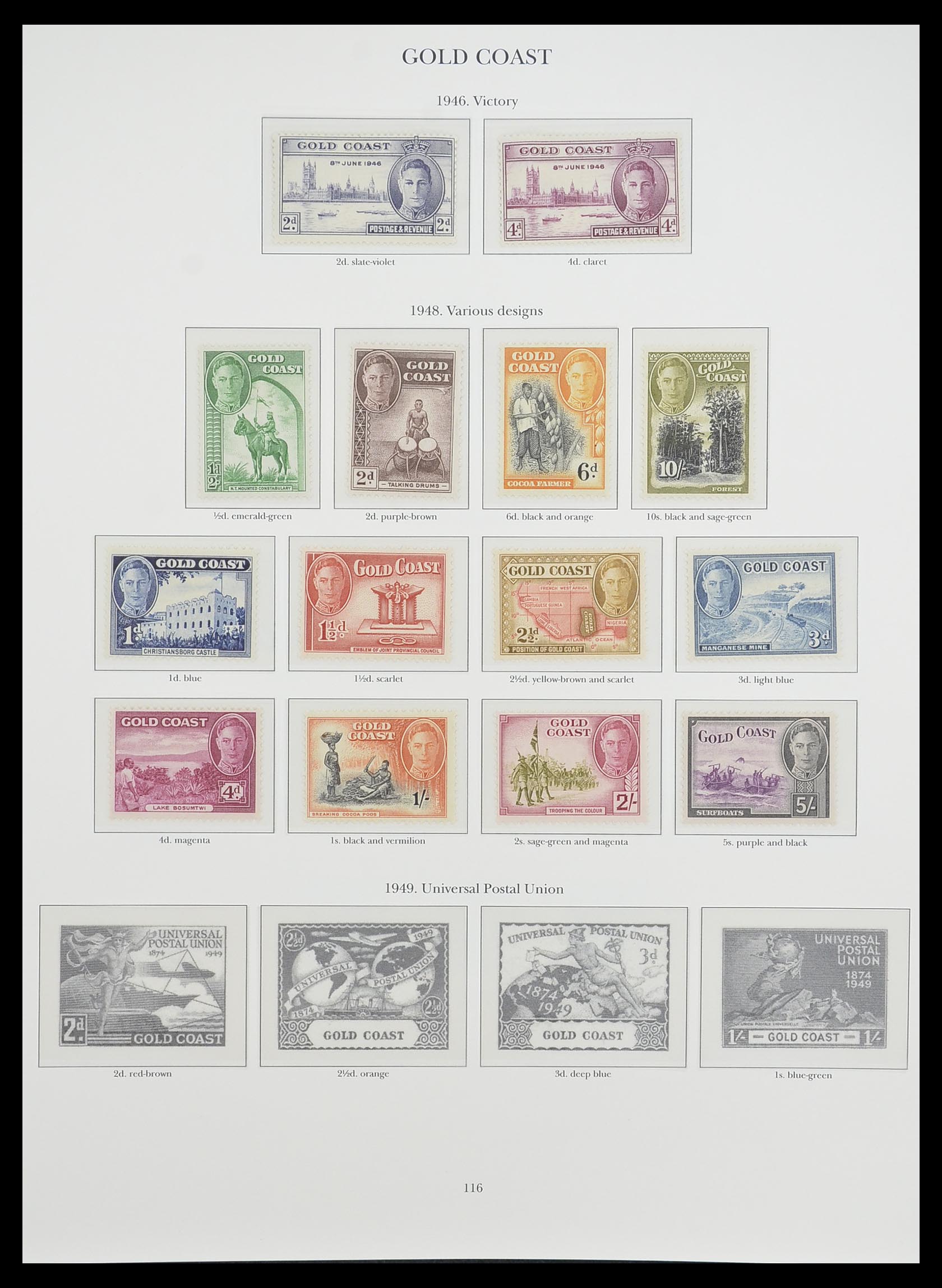 33665 081 - Postzegelverzameling 33665 Brits Gemenebest 1937-1952.