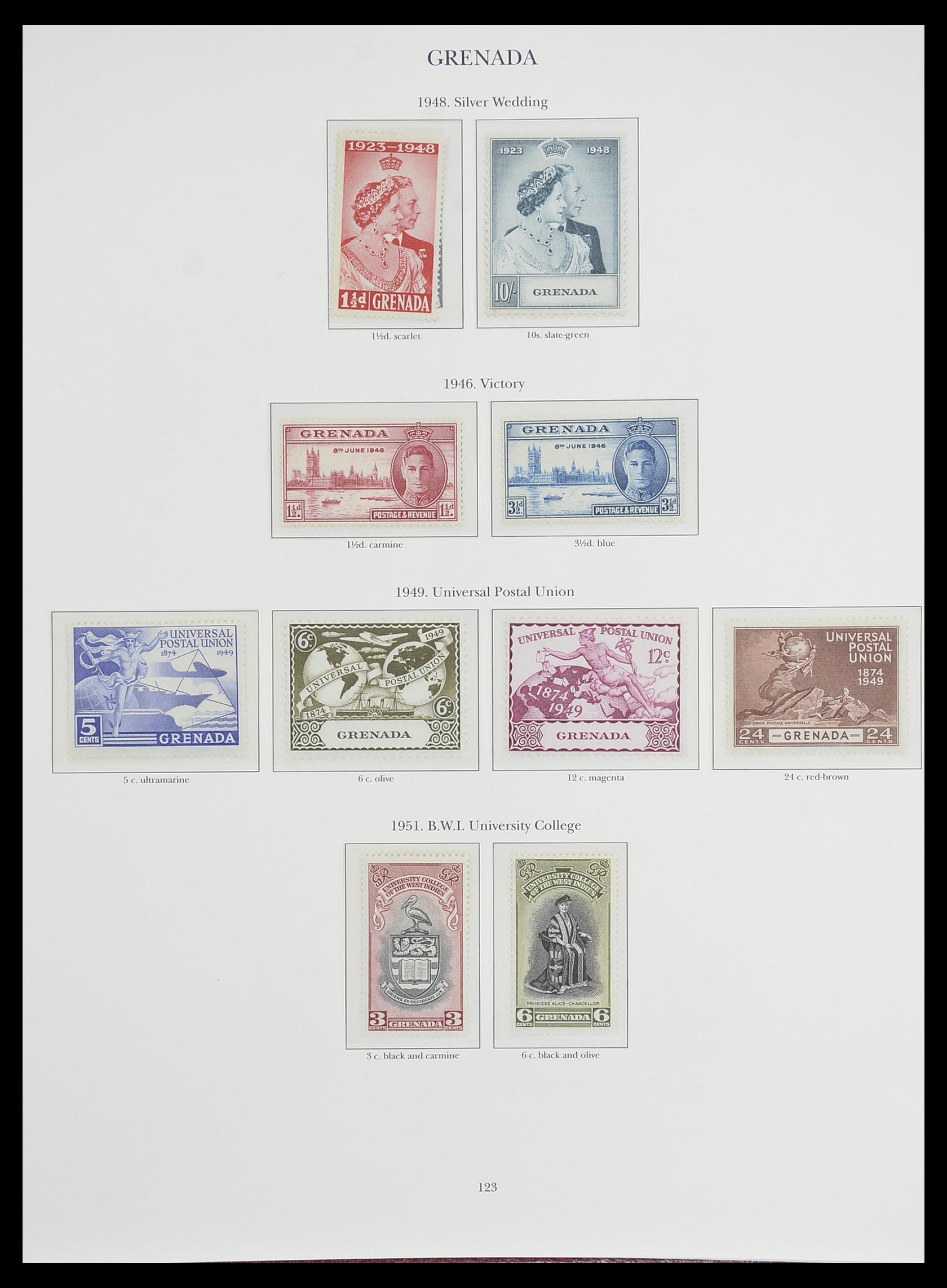 33665 085 - Postzegelverzameling 33665 Brits Gemenebest 1937-1952.