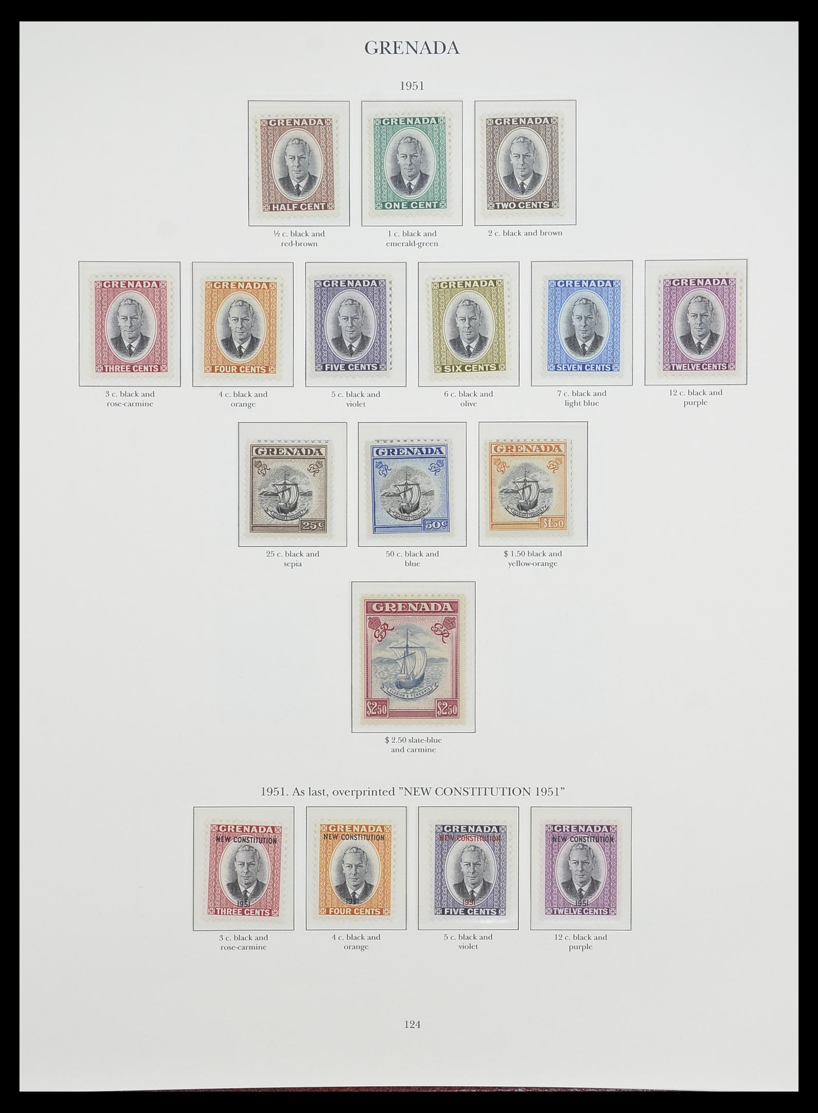 33665 086 - Postzegelverzameling 33665 Brits Gemenebest 1937-1952.