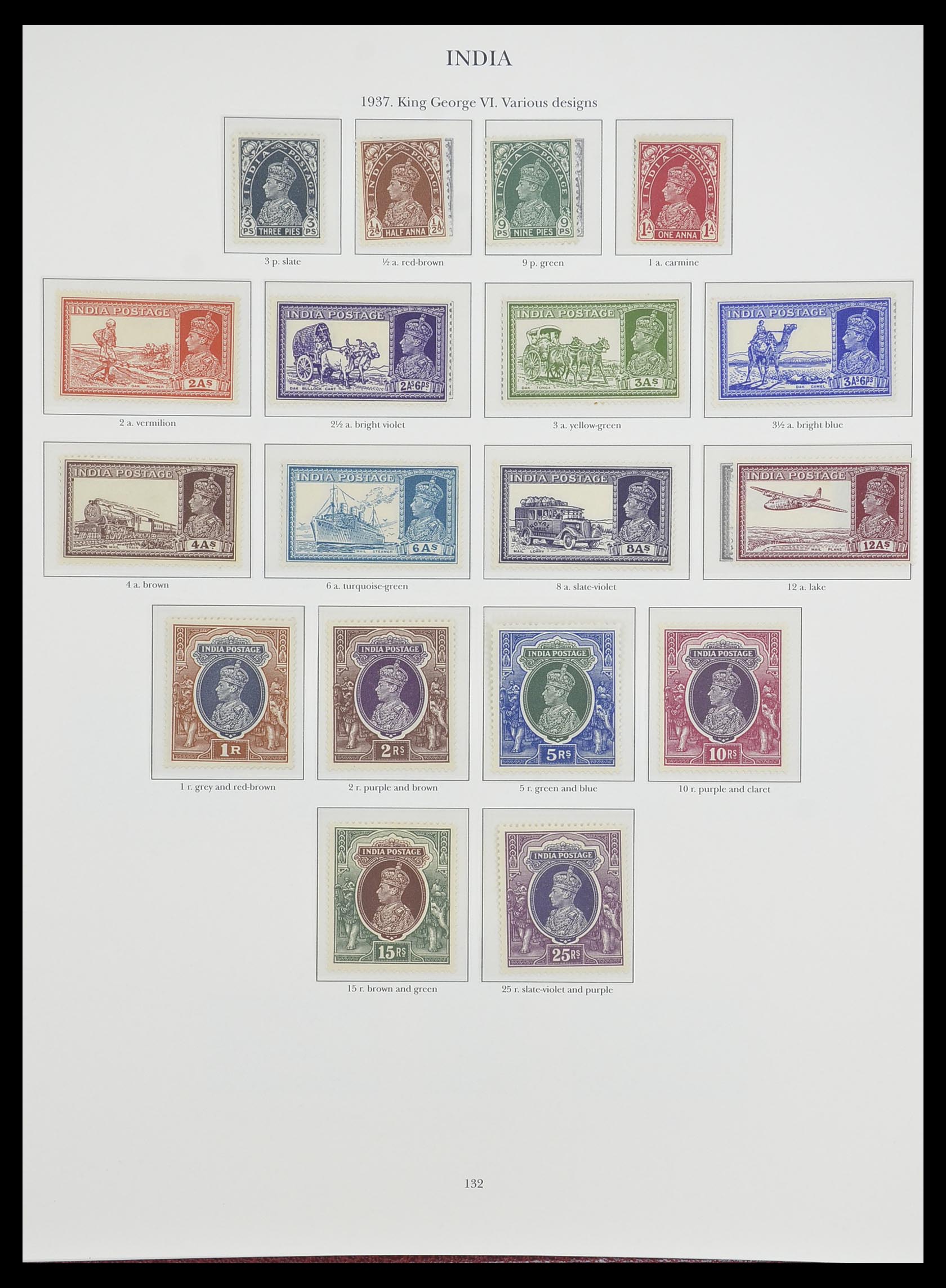 33665 090 - Postzegelverzameling 33665 Brits Gemenebest 1937-1952.