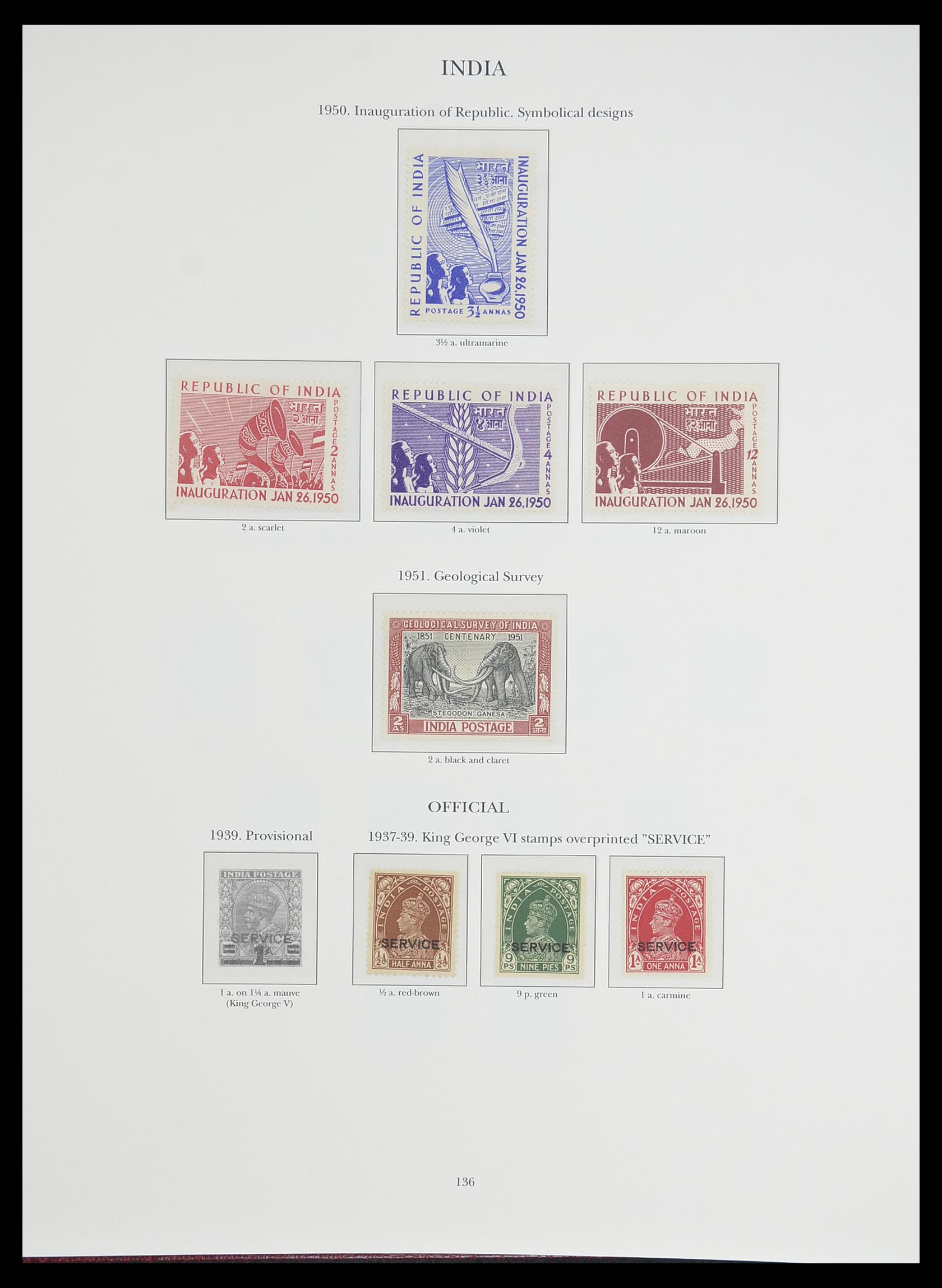 33665 094 - Postzegelverzameling 33665 Brits Gemenebest 1937-1952.