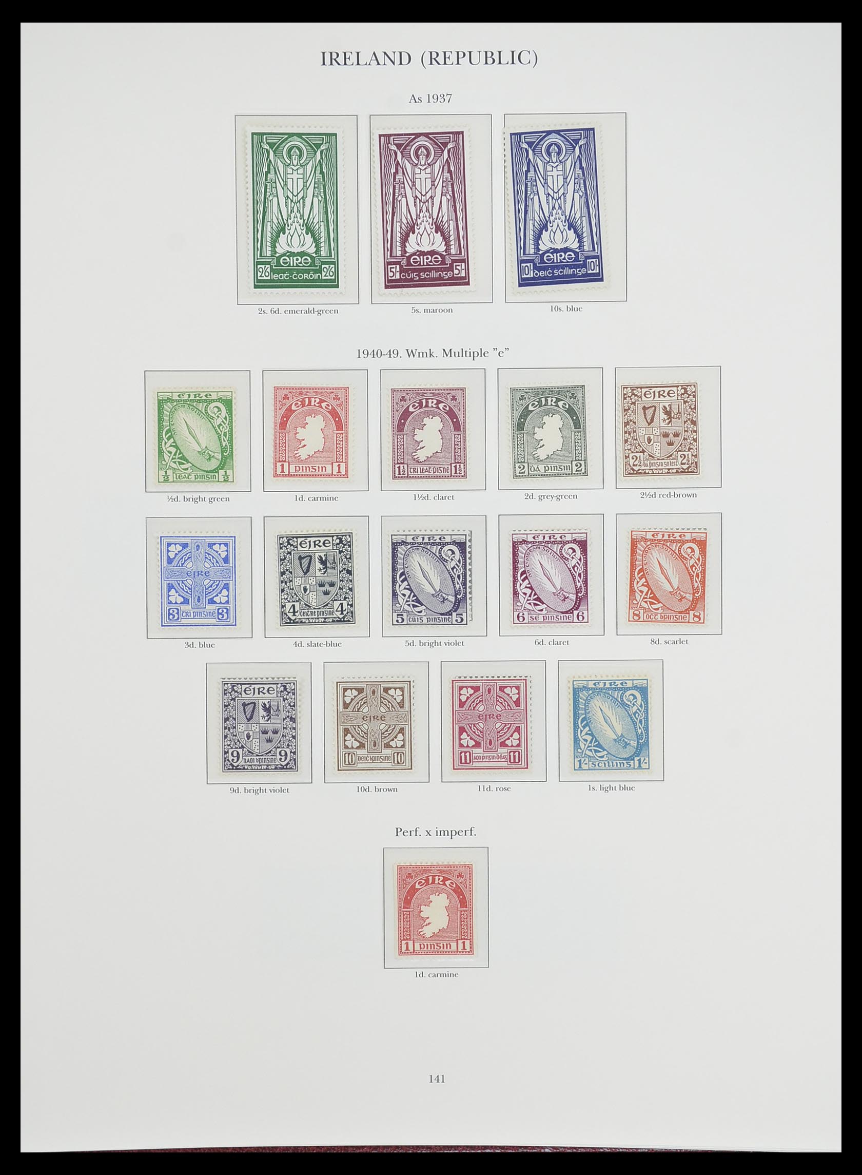 33665 098 - Postzegelverzameling 33665 Brits Gemenebest 1937-1952.