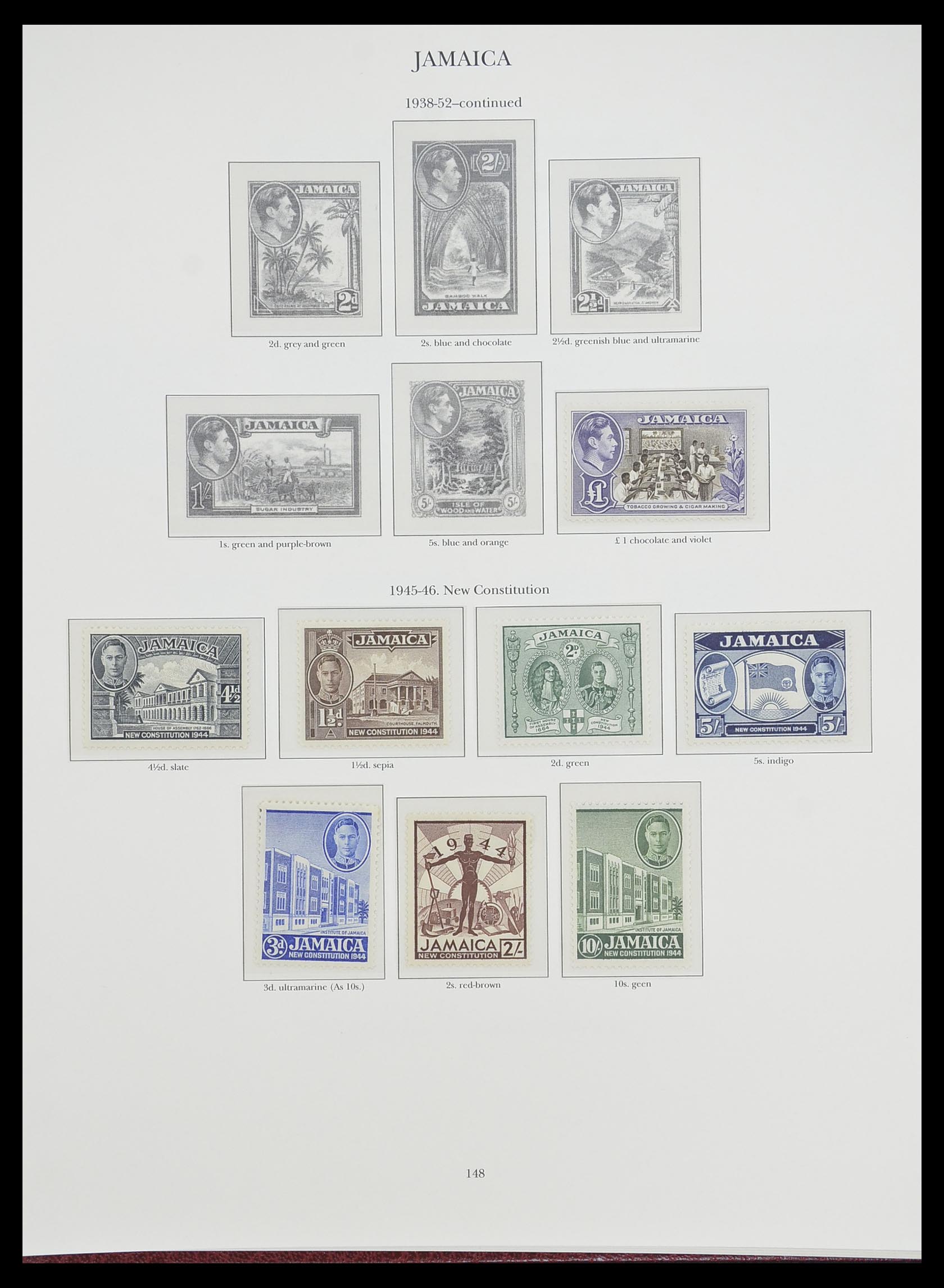 33665 104 - Postzegelverzameling 33665 Brits Gemenebest 1937-1952.
