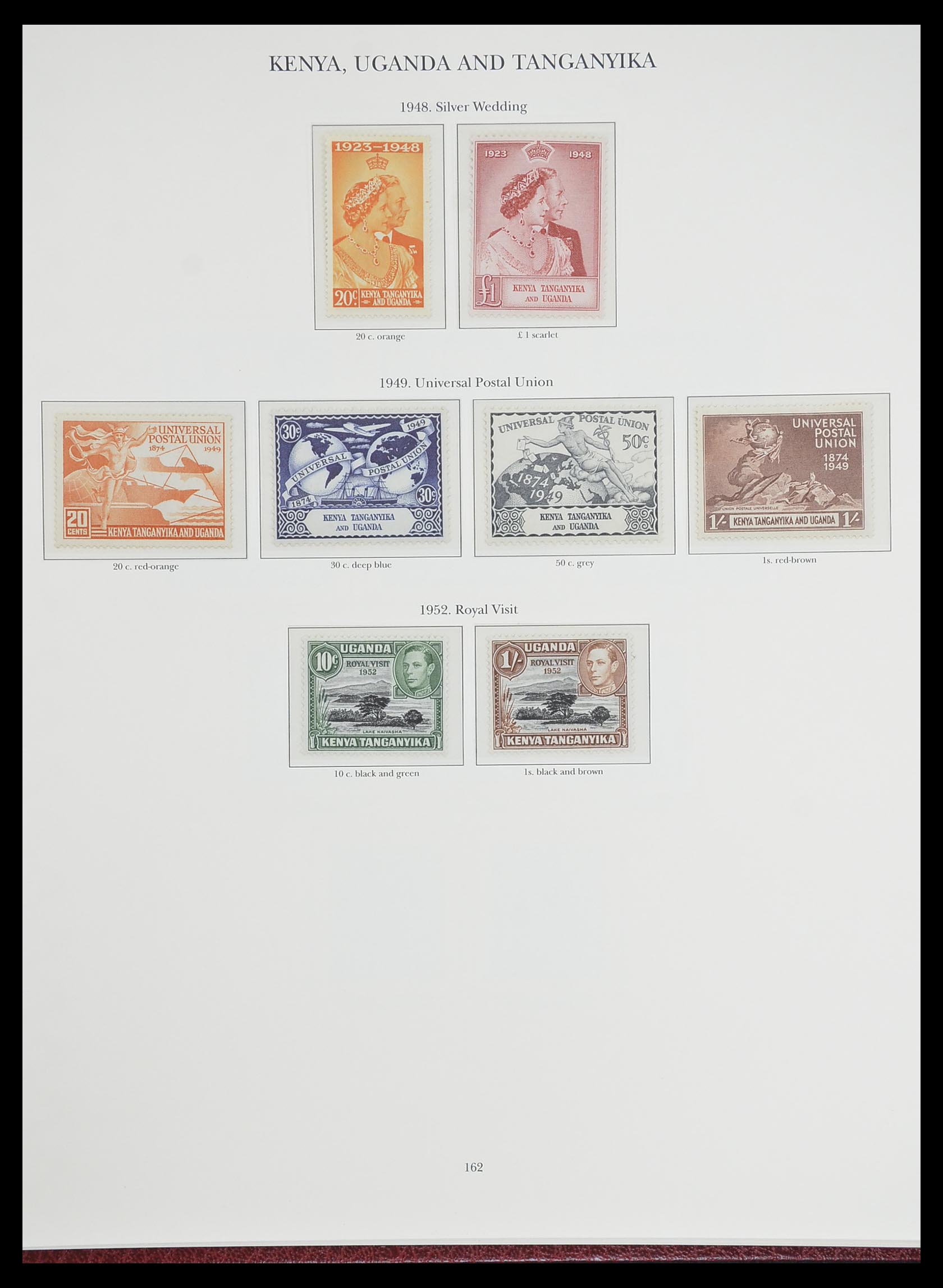 33665 116 - Postzegelverzameling 33665 Brits Gemenebest 1937-1952.