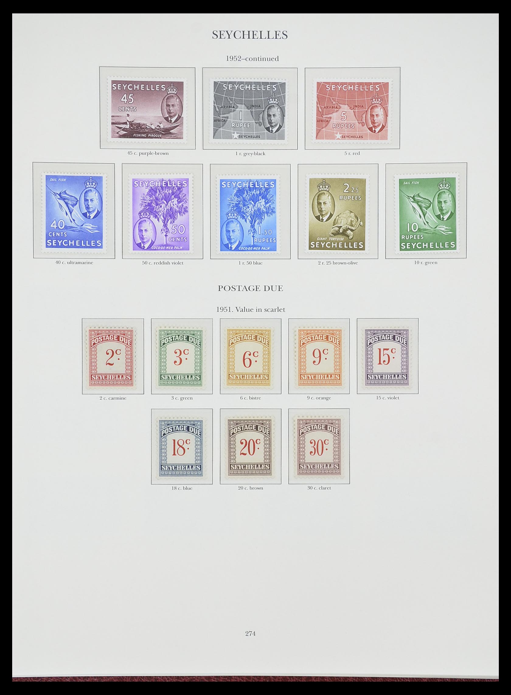 33665 204 - Stamp collection 33665 British Commonwealth 1937-1952.