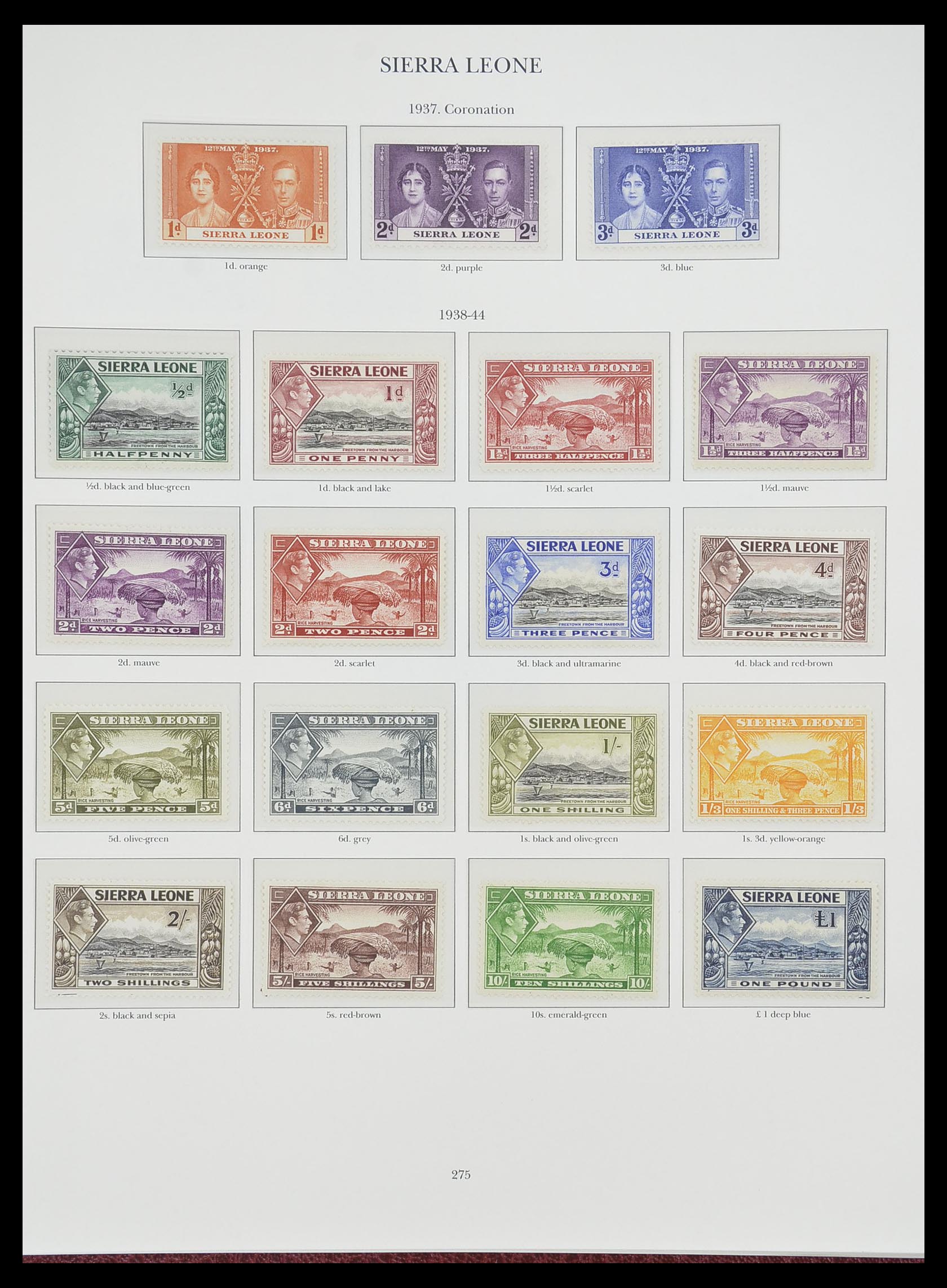 33665 205 - Postzegelverzameling 33665 Brits Gemenebest 1937-1952.