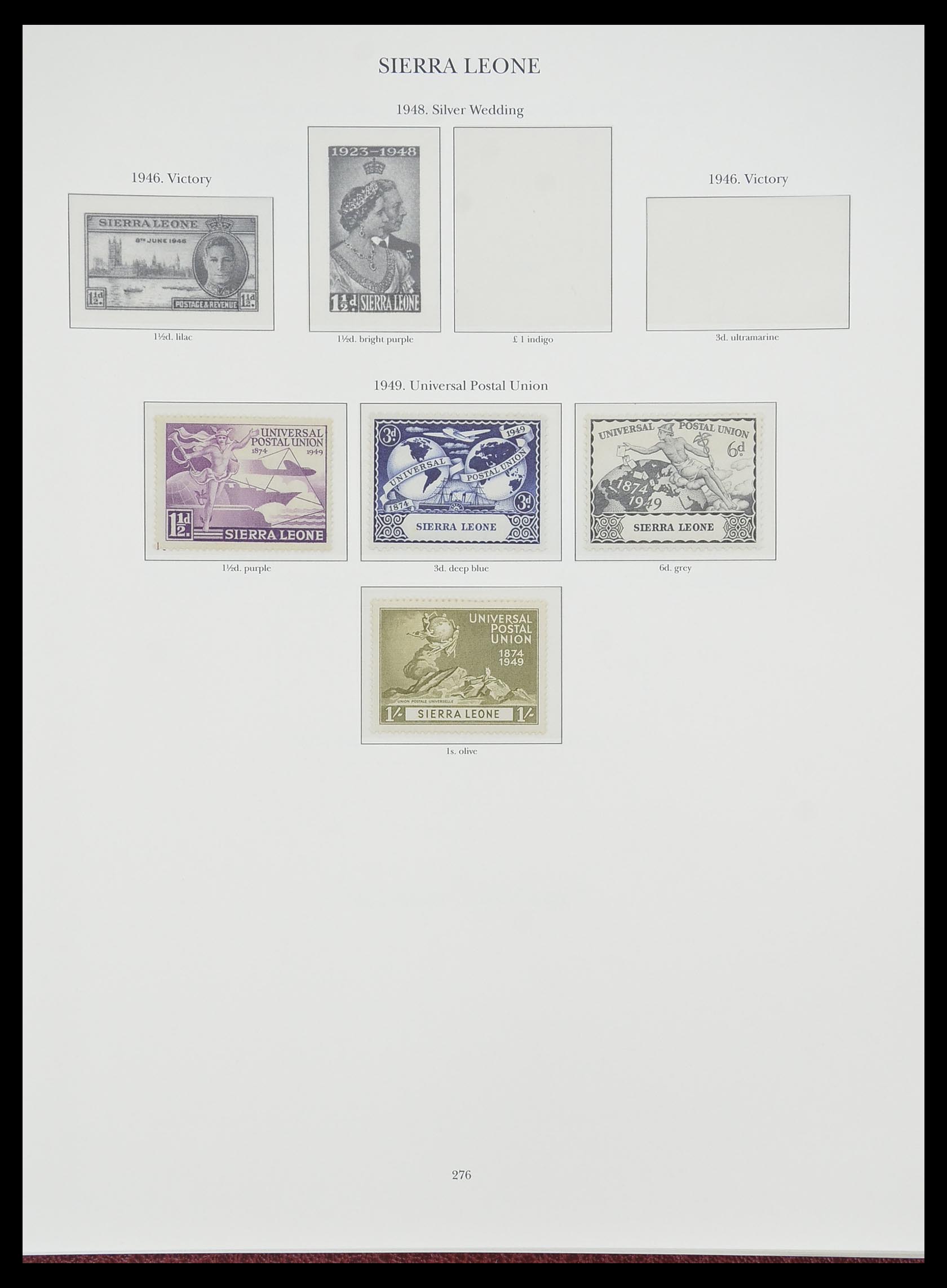 33665 206 - Postzegelverzameling 33665 Brits Gemenebest 1937-1952.
