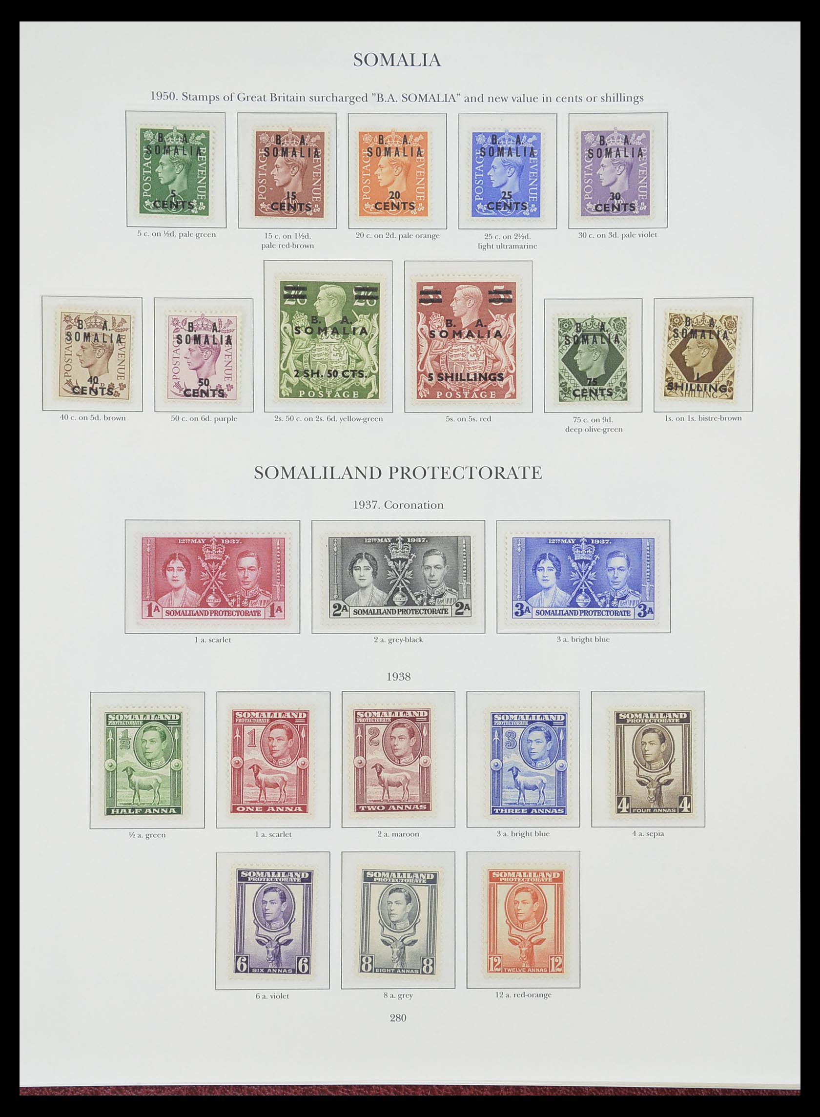 33665 208 - Postzegelverzameling 33665 Brits Gemenebest 1937-1952.