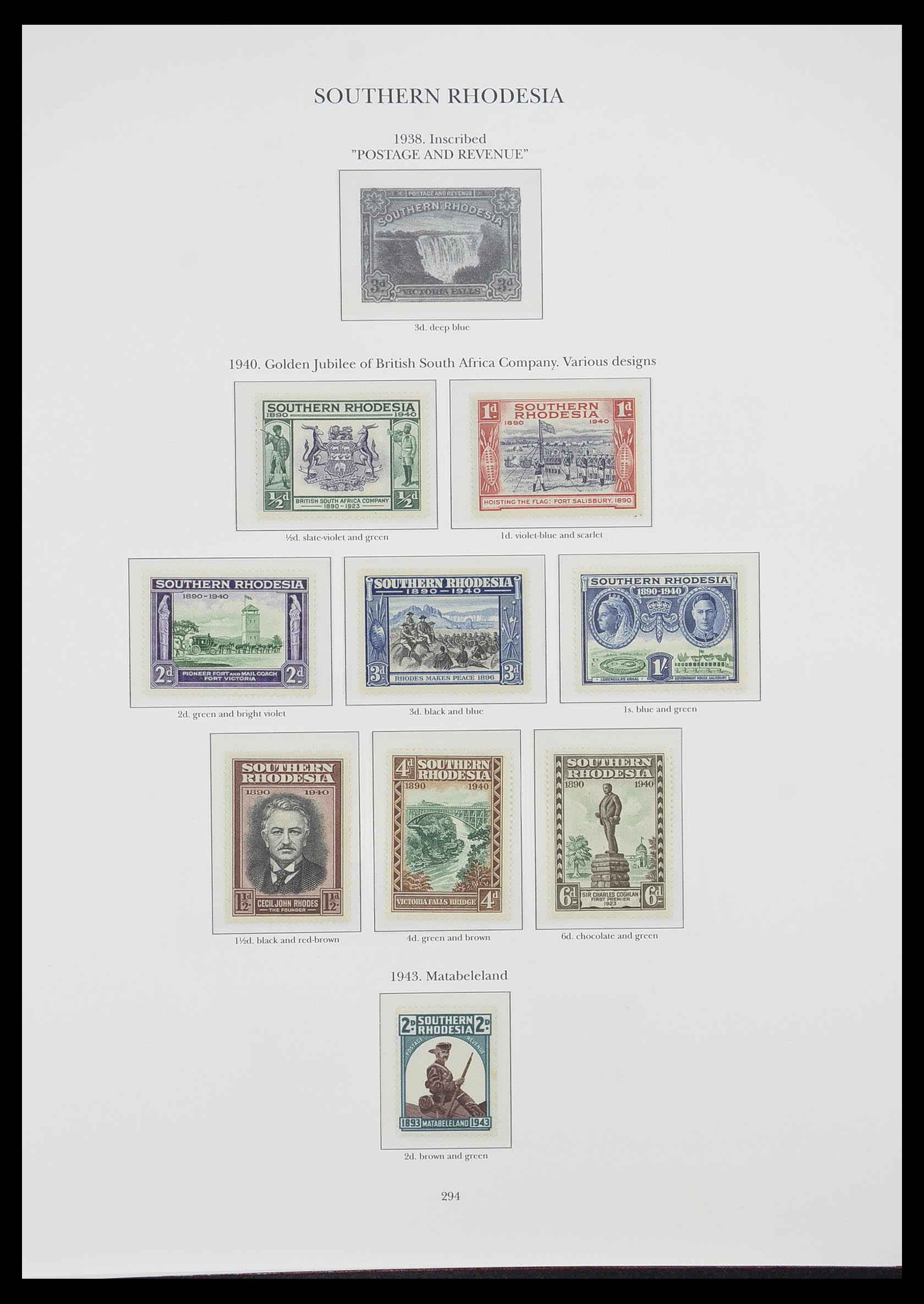 33665 212 - Postzegelverzameling 33665 Brits Gemenebest 1937-1952.