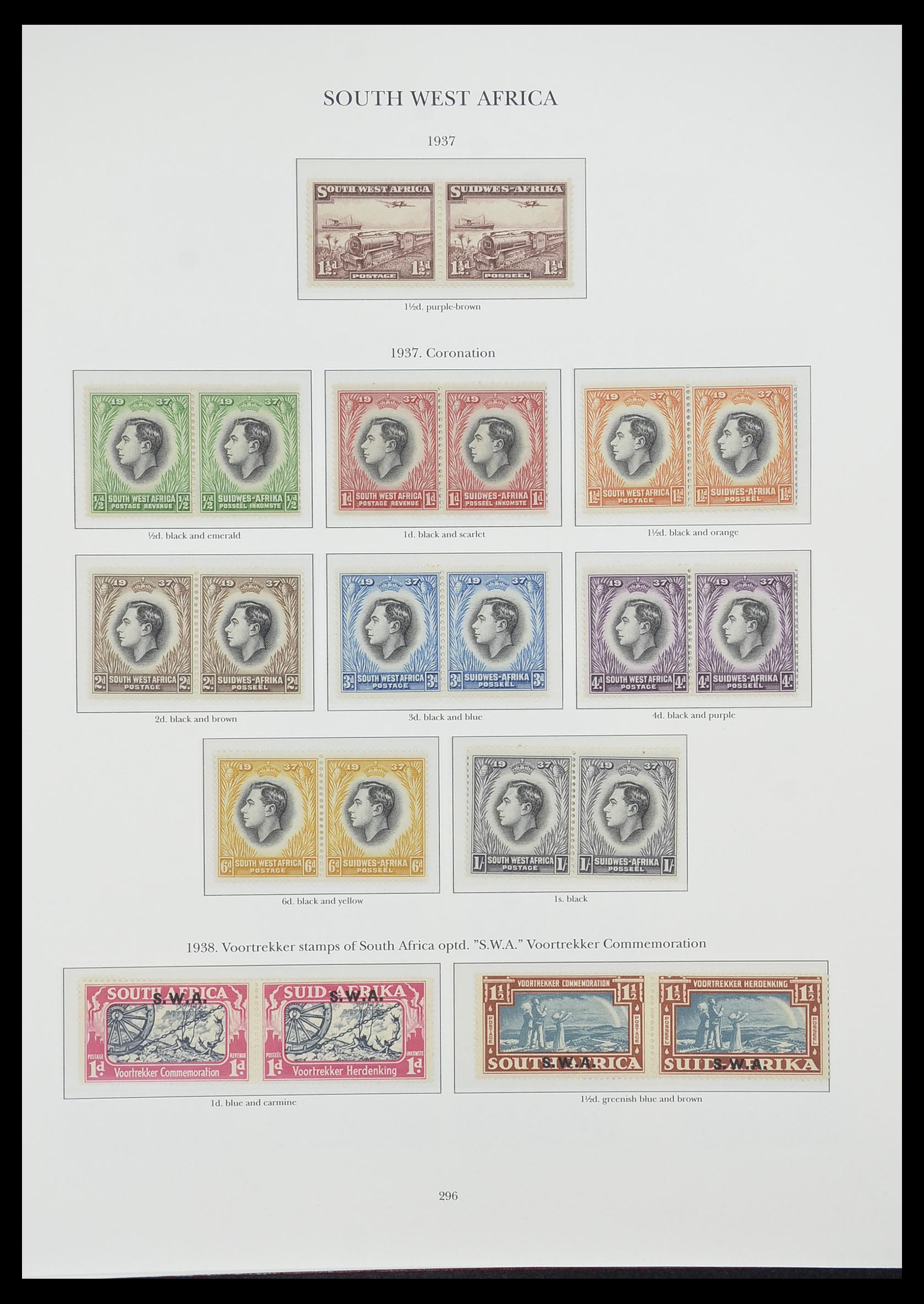 33665 214 - Postzegelverzameling 33665 Brits Gemenebest 1937-1952.