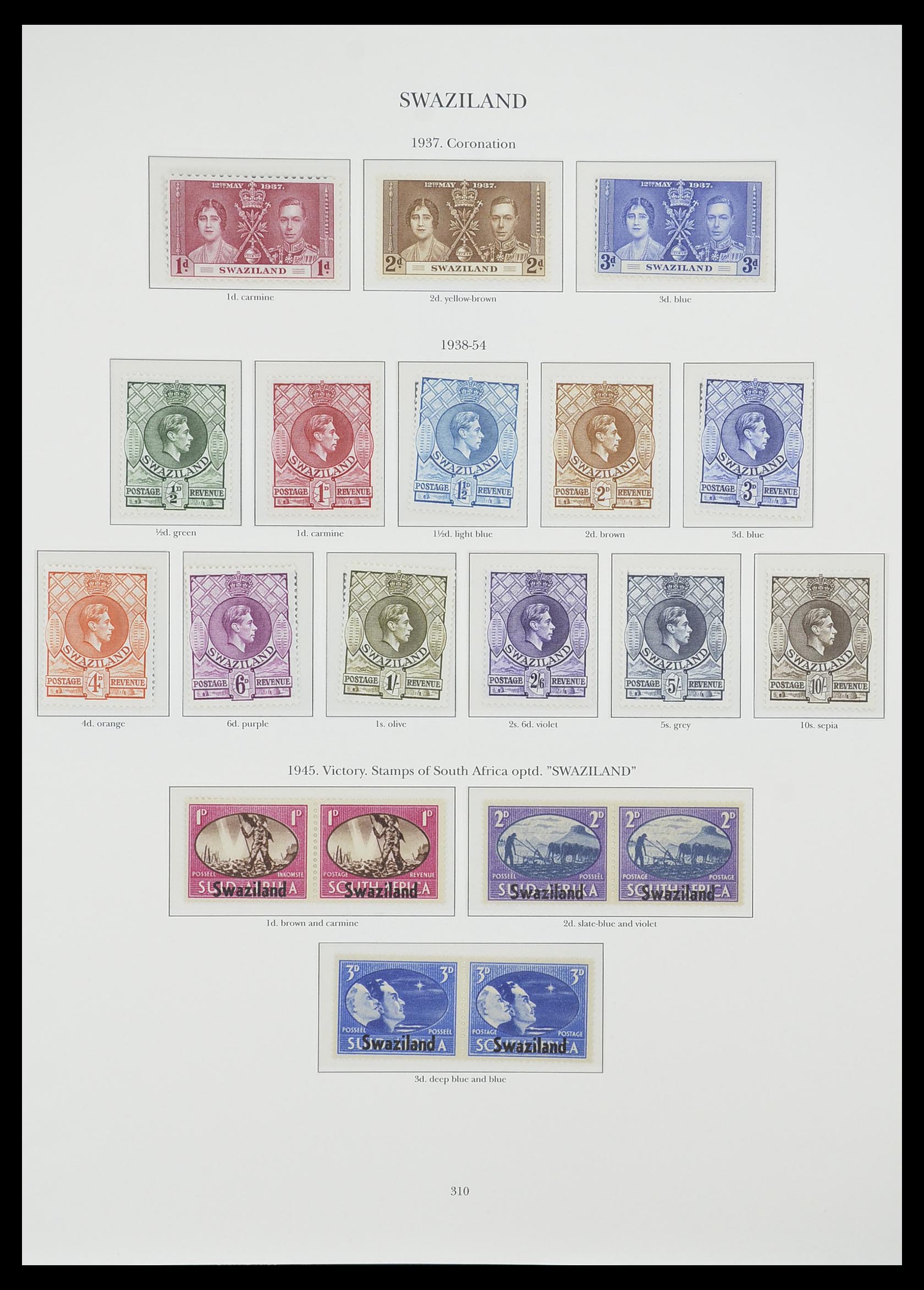 33665 225 - Stamp collection 33665 British Commonwealth 1937-1952.