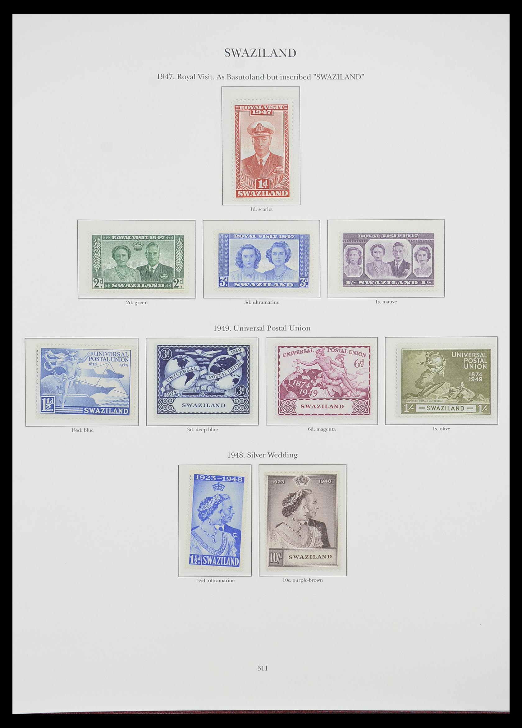 33665 226 - Postzegelverzameling 33665 Brits Gemenebest 1937-1952.