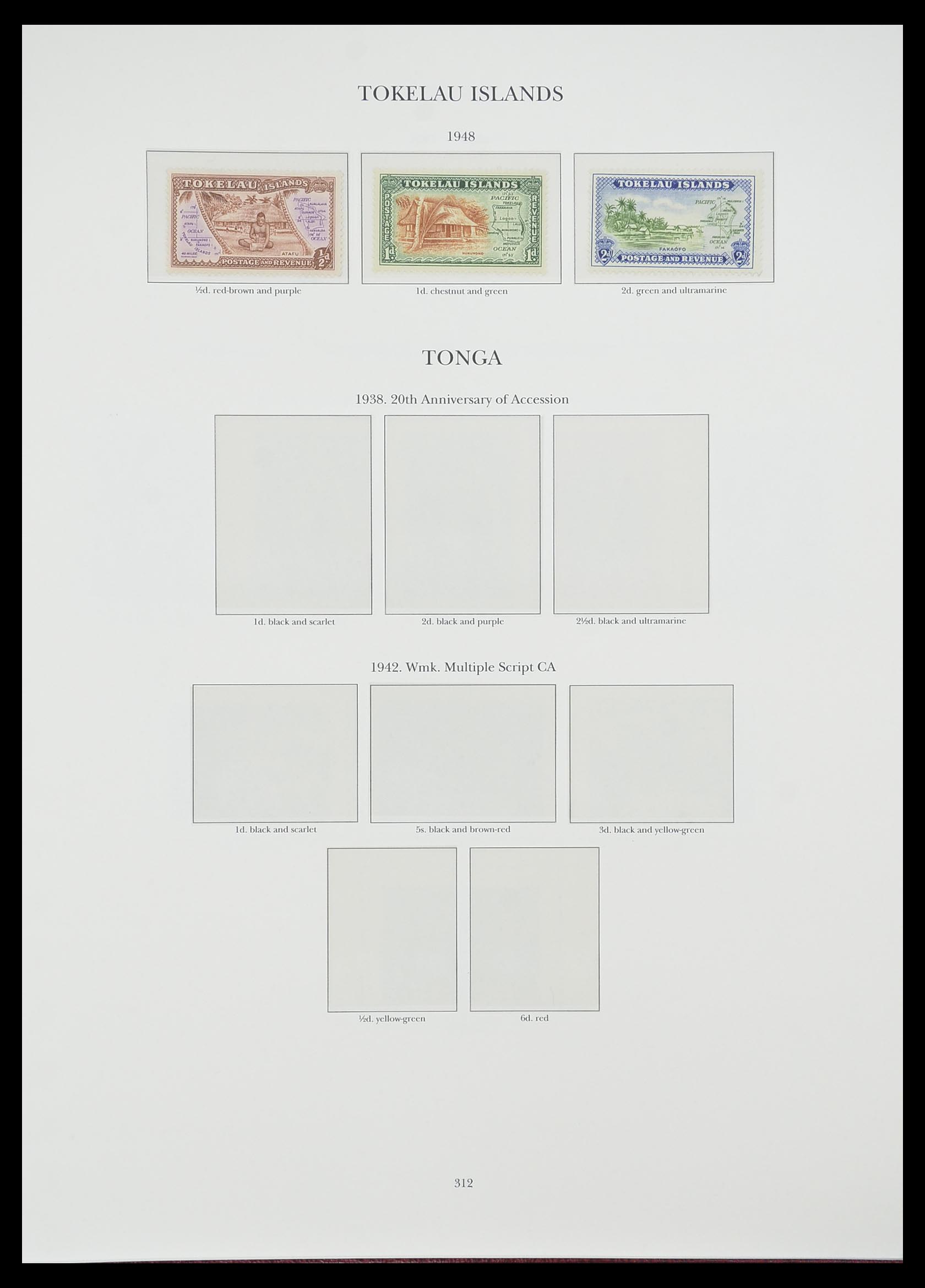 33665 227 - Postzegelverzameling 33665 Brits Gemenebest 1937-1952.