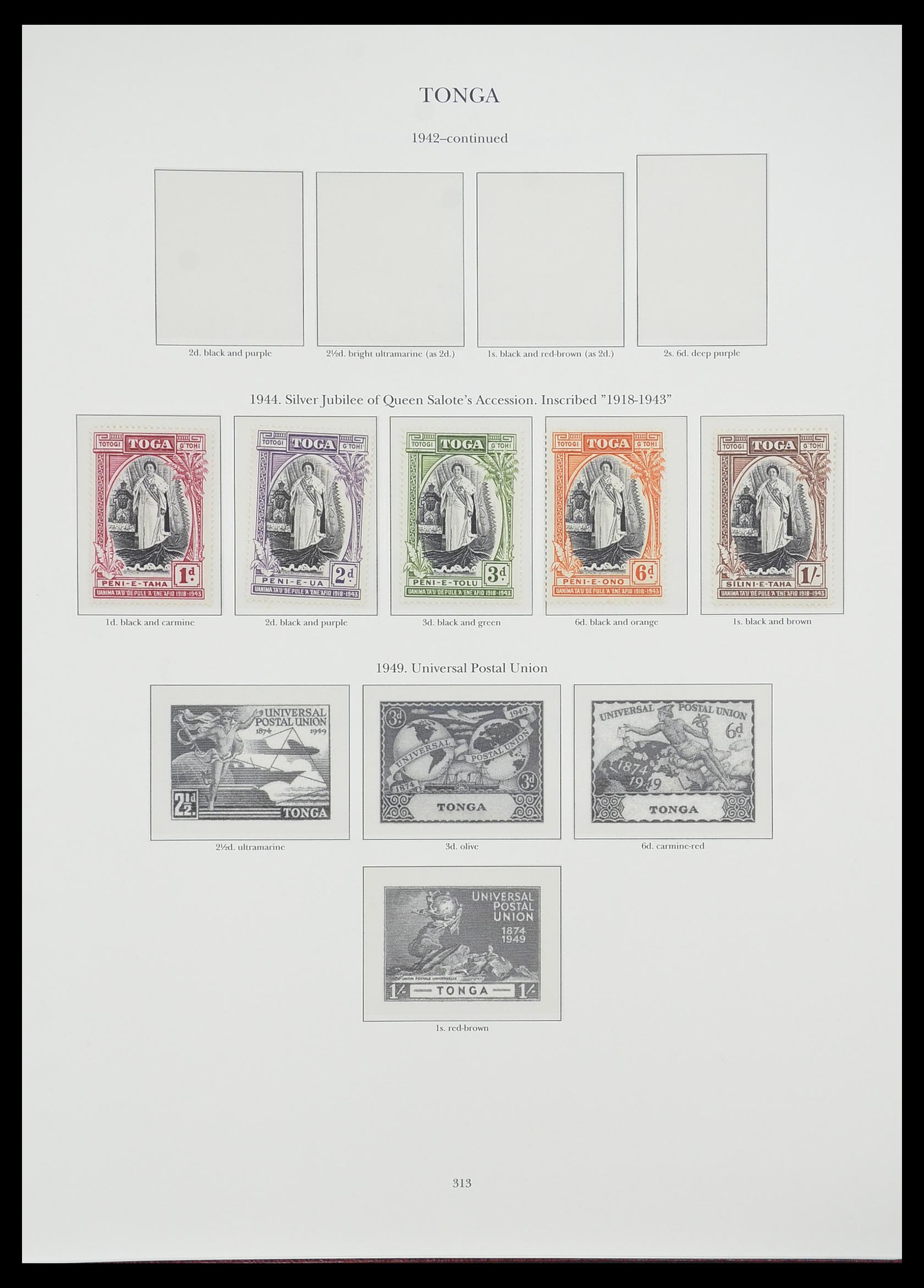33665 228 - Postzegelverzameling 33665 Brits Gemenebest 1937-1952.
