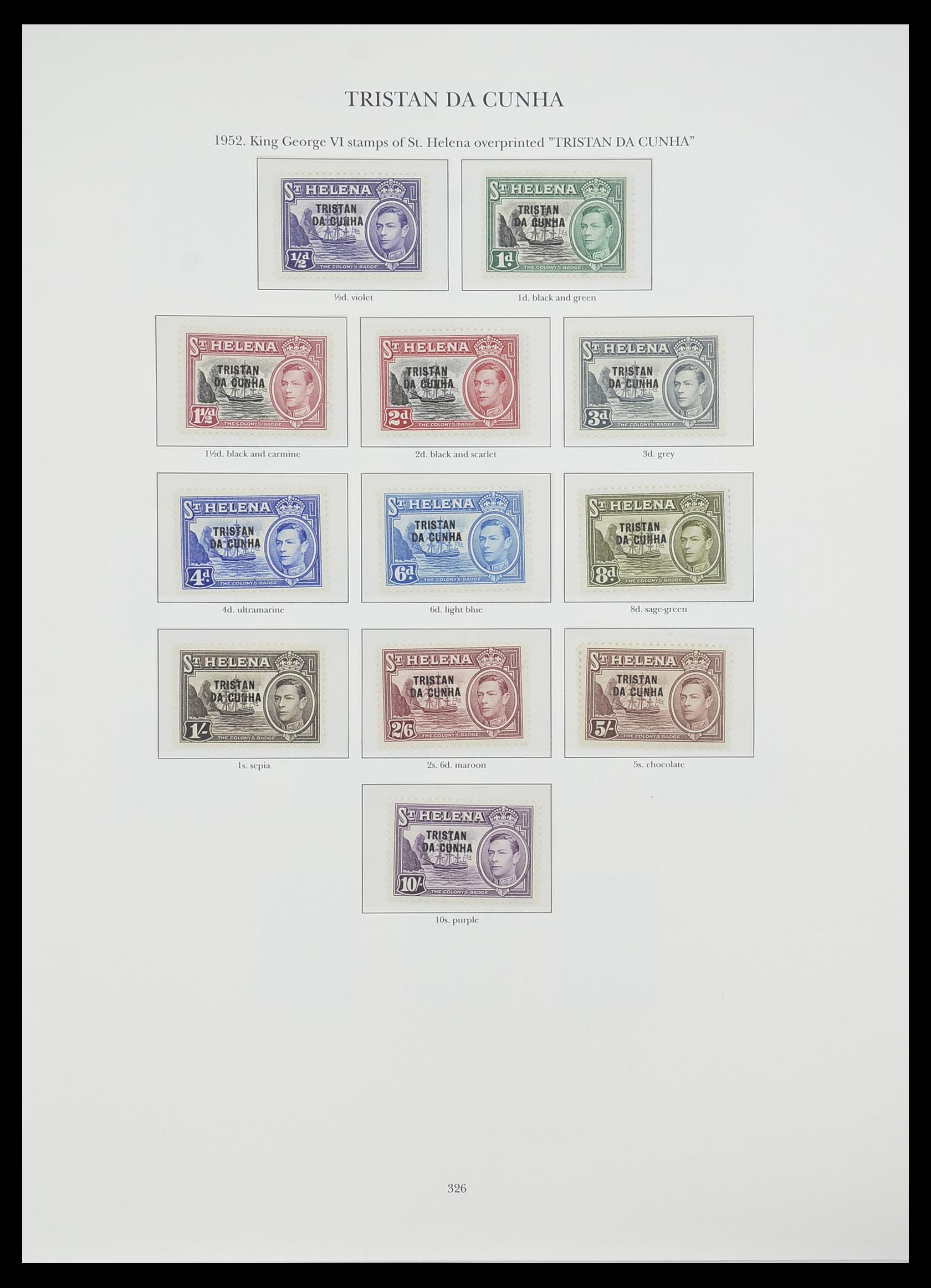 33665 237 - Stamp collection 33665 British Commonwealth 1937-1952.