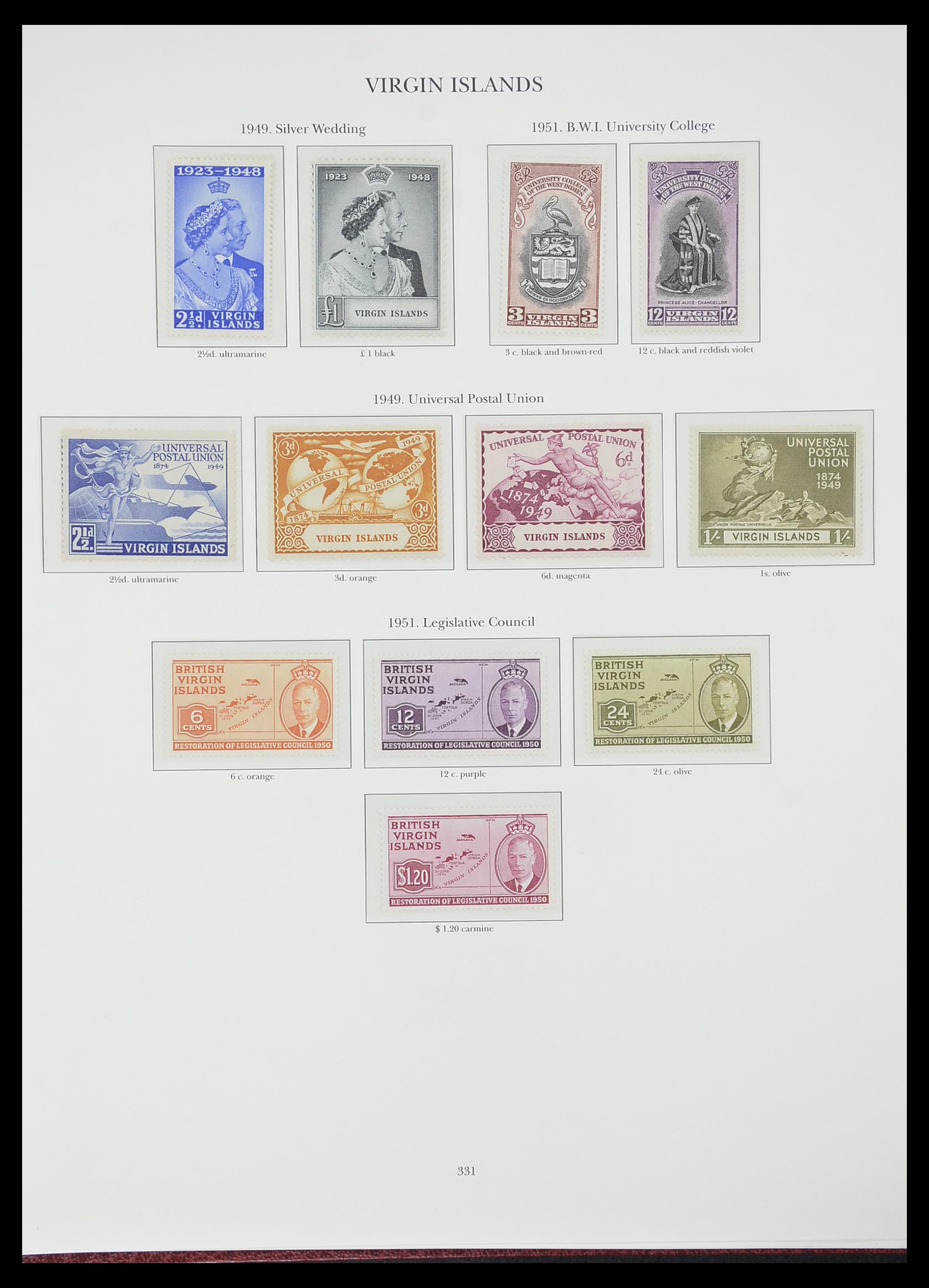 33665 242 - Postzegelverzameling 33665 Brits Gemenebest 1937-1952.