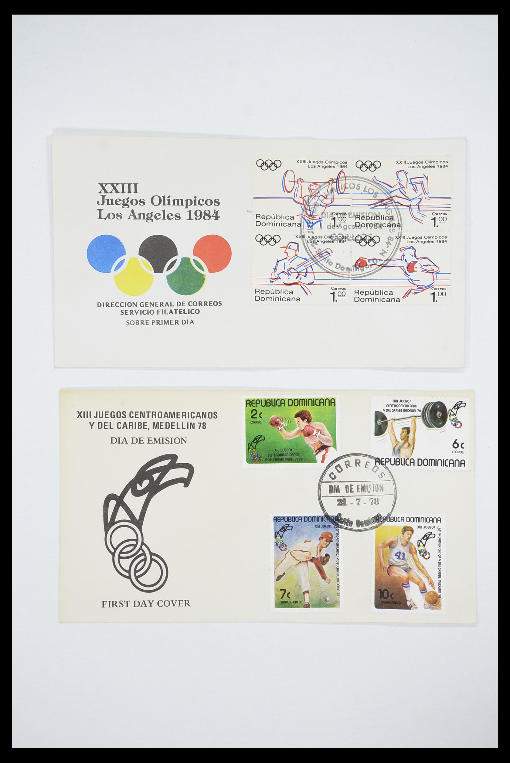 33667 020 - Postzegelverzameling 33667 Honkbal op brief 1918-1988.