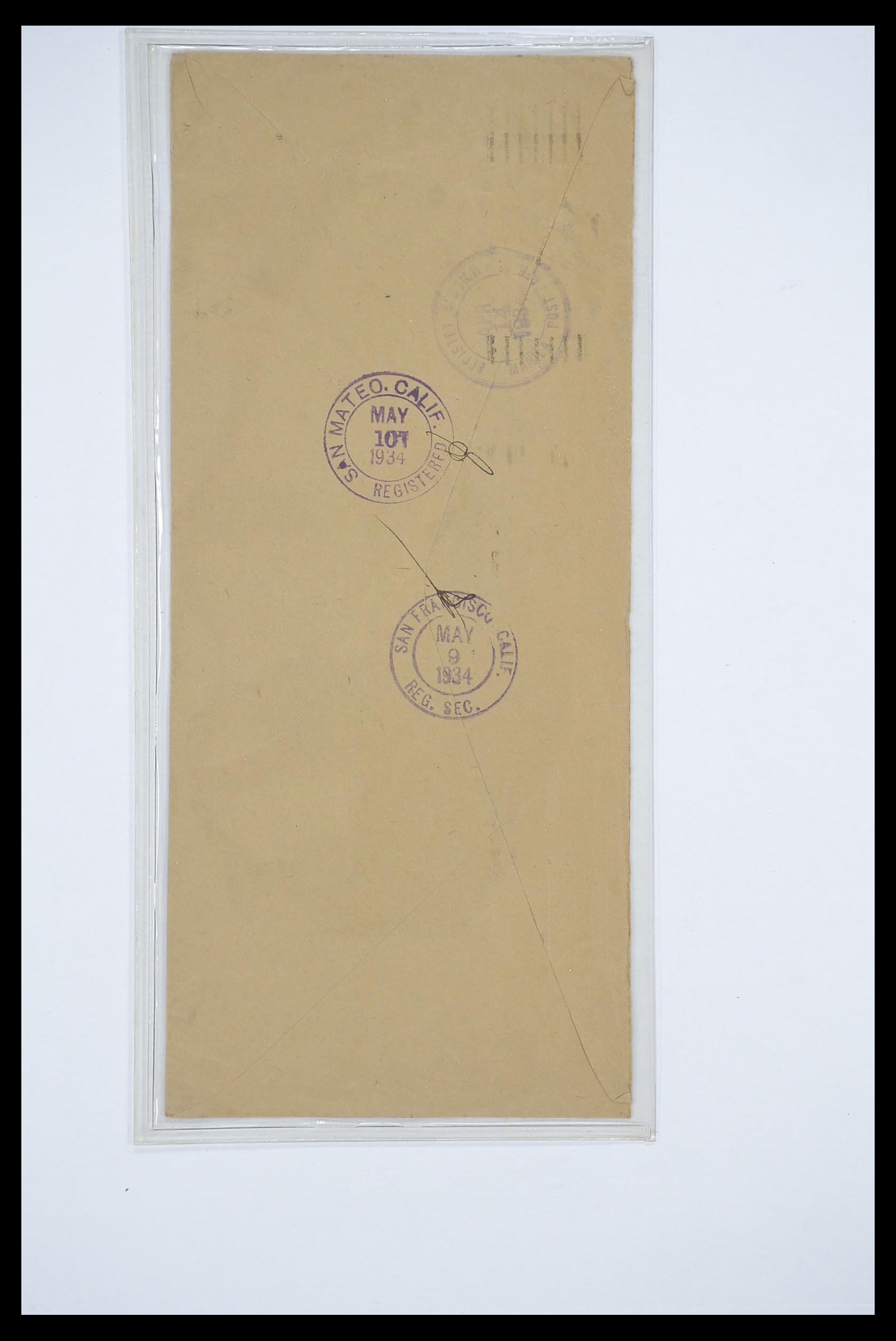33667 059 - Postzegelverzameling 33667 Honkbal op brief 1918-1988.