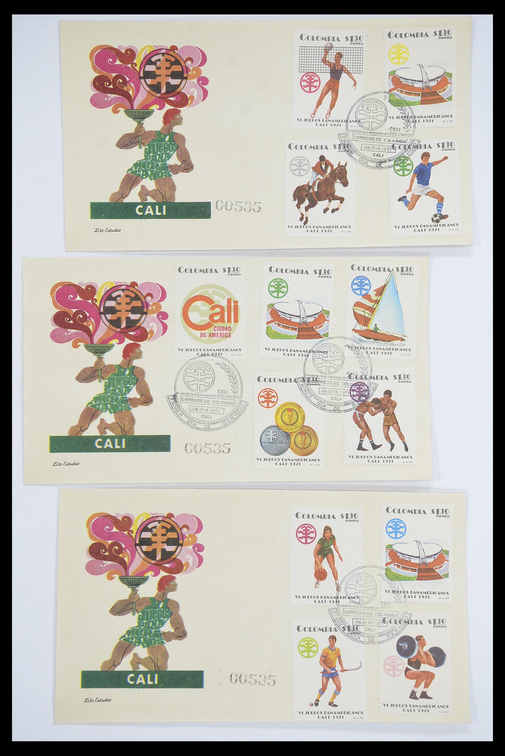 33667 084 - Postzegelverzameling 33667 Honkbal op brief 1918-1988.