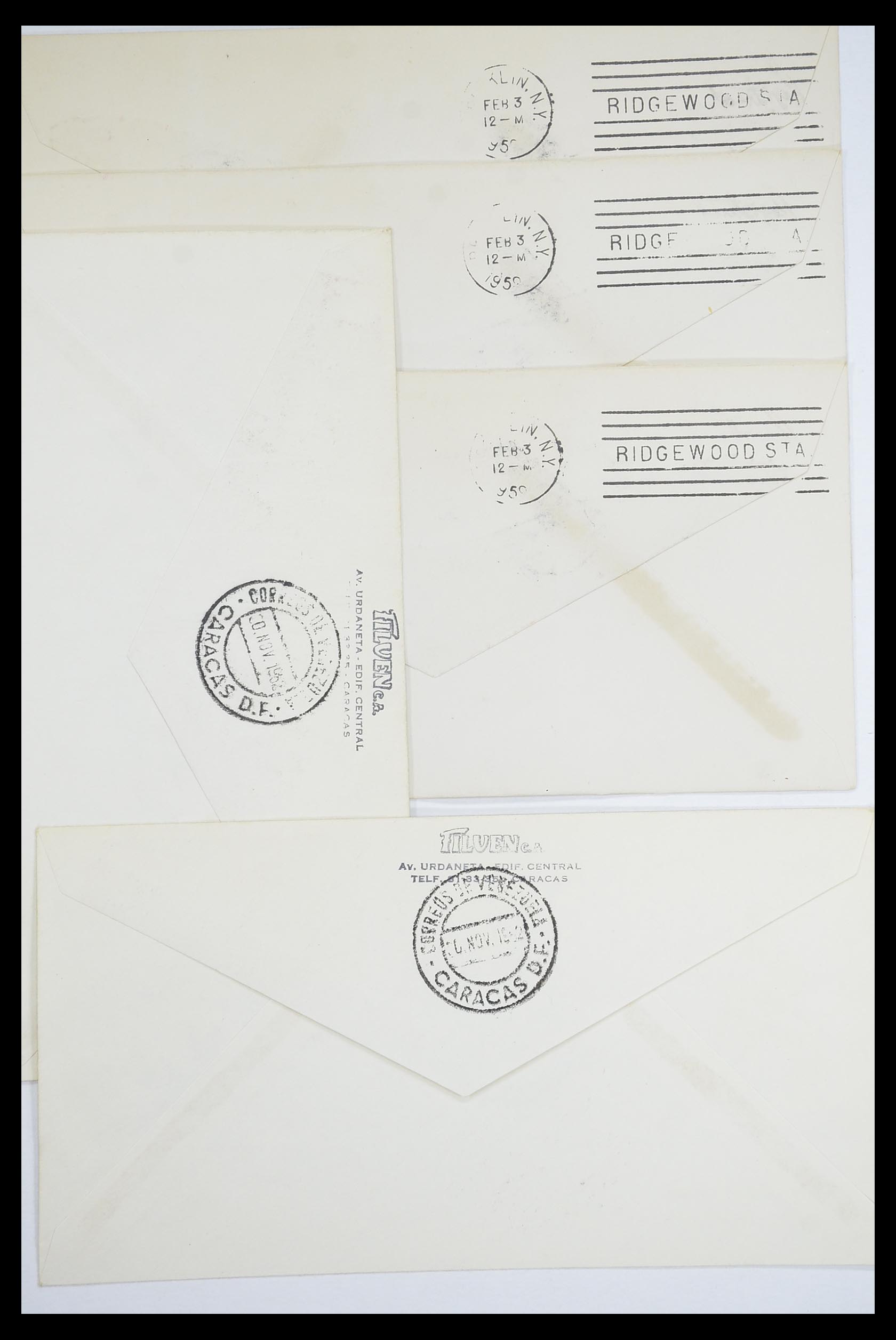 33667 103 - Postzegelverzameling 33667 Honkbal op brief 1918-1988.