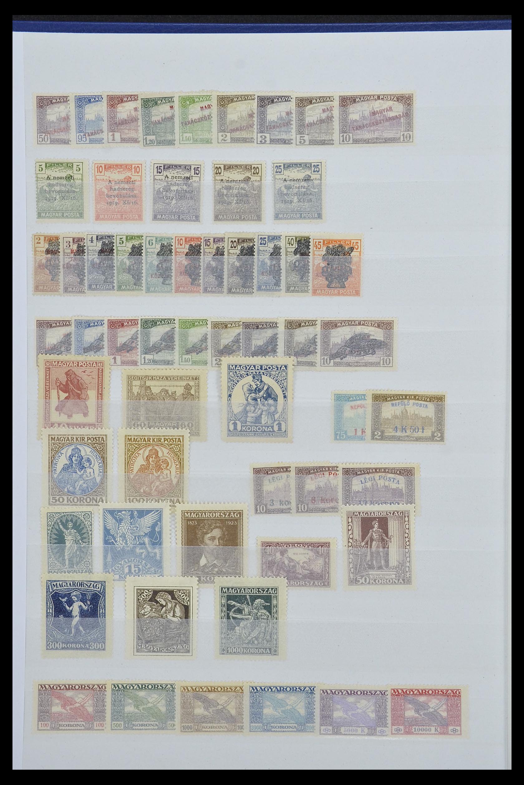 33669 002 - Postzegelverzameling 33669 Hongarije 1913-1985.