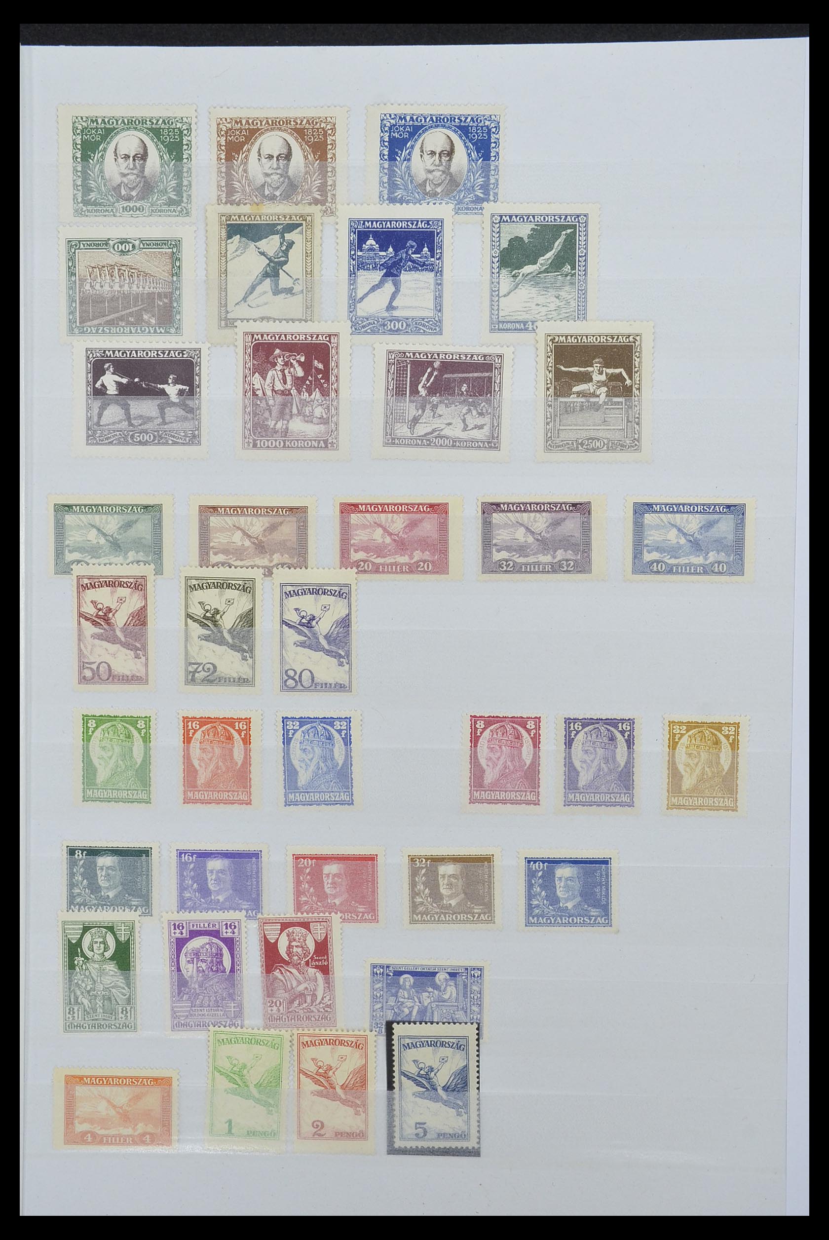 33669 003 - Postzegelverzameling 33669 Hongarije 1913-1985.