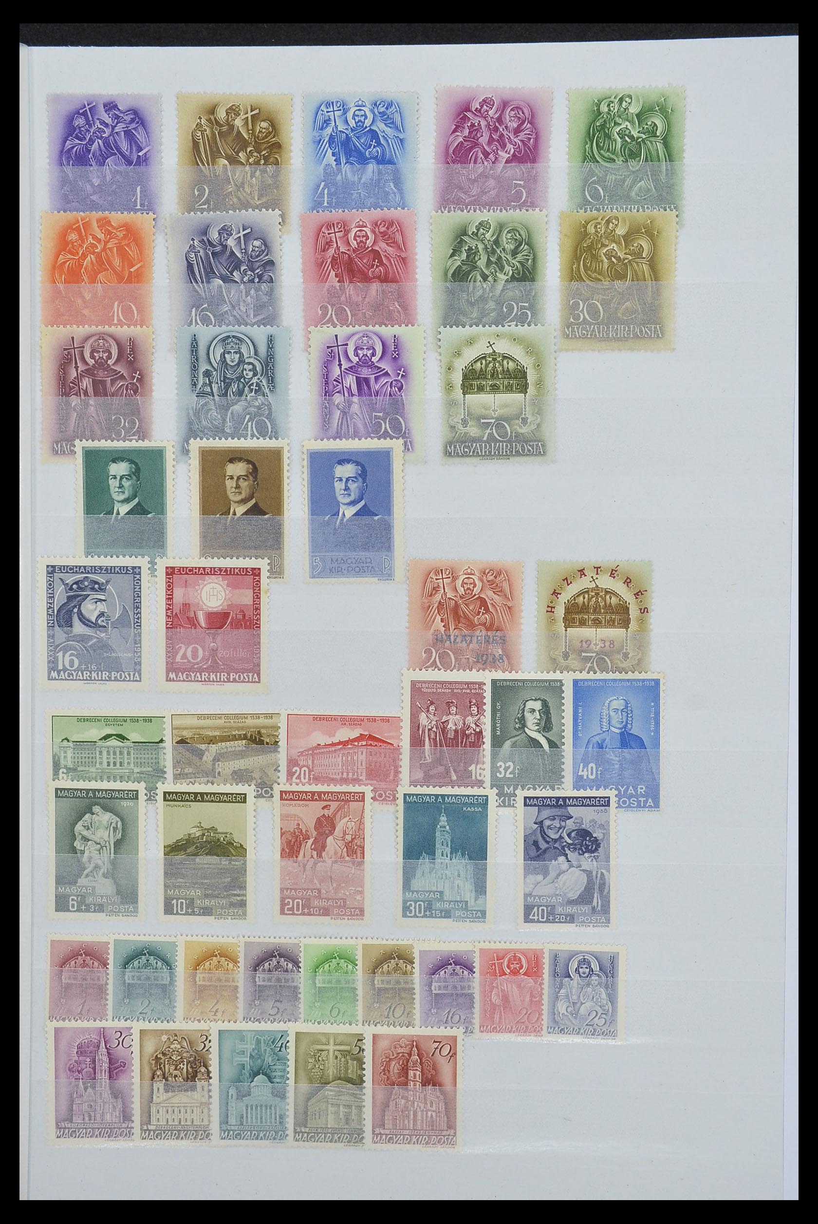 33669 005 - Postzegelverzameling 33669 Hongarije 1913-1985.