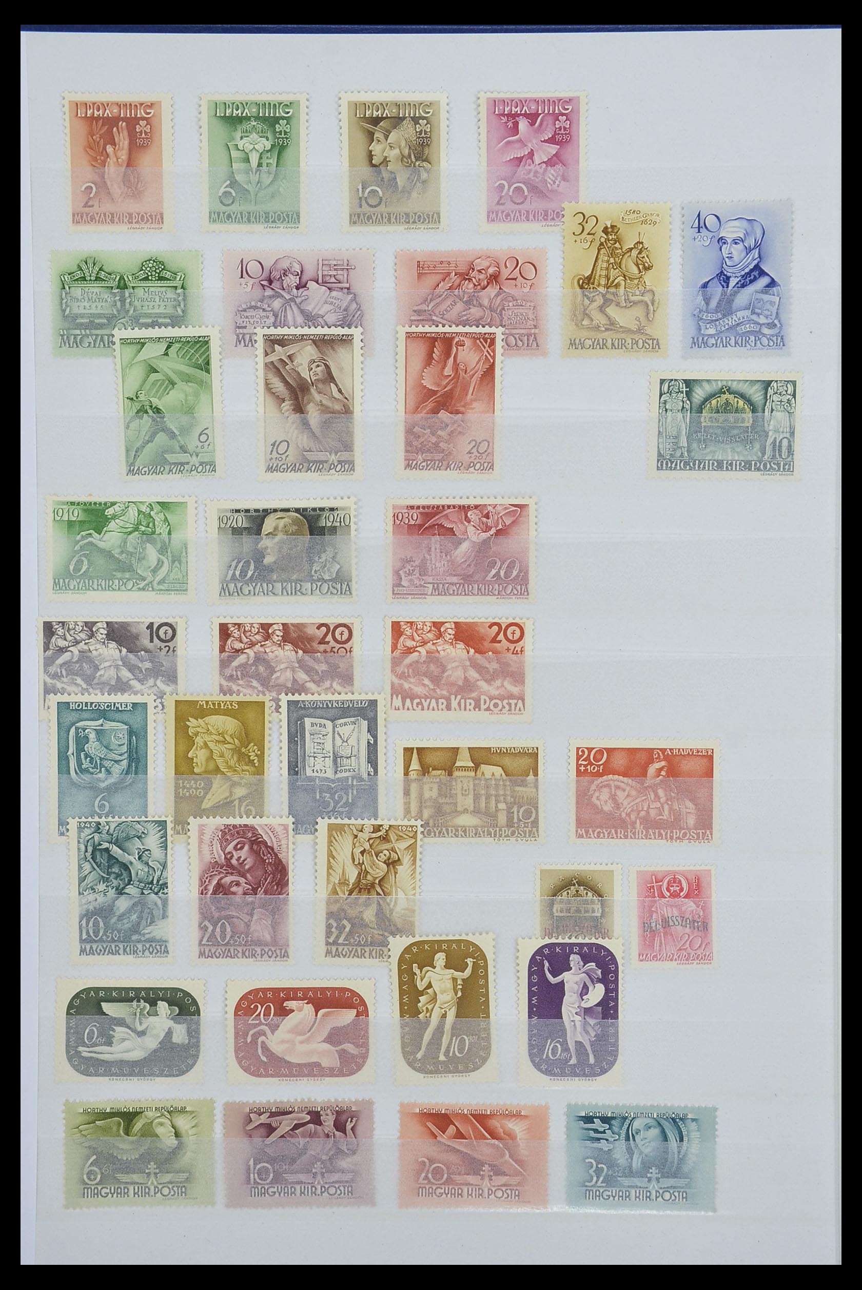 33669 006 - Postzegelverzameling 33669 Hongarije 1913-1985.