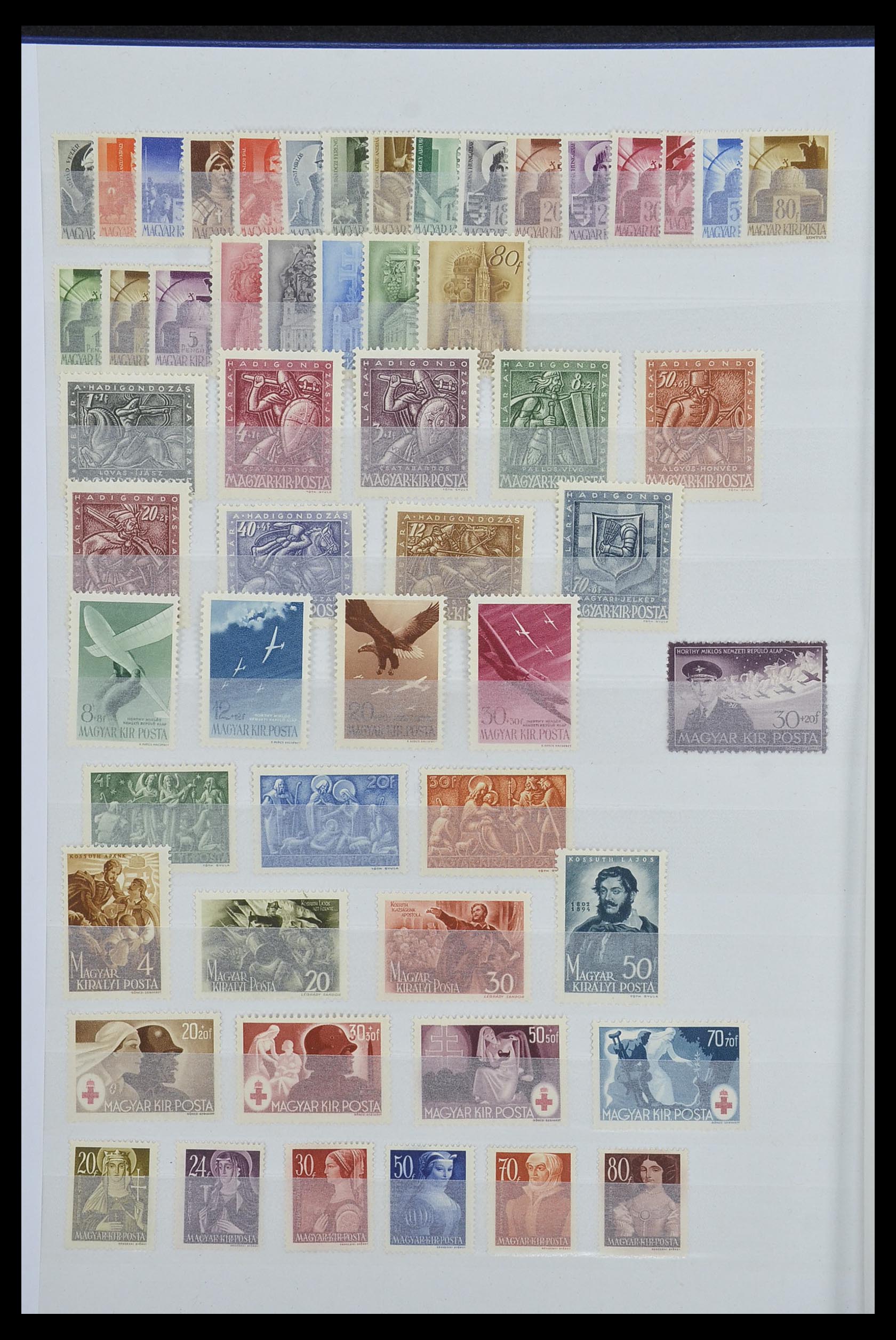 33669 008 - Postzegelverzameling 33669 Hongarije 1913-1985.
