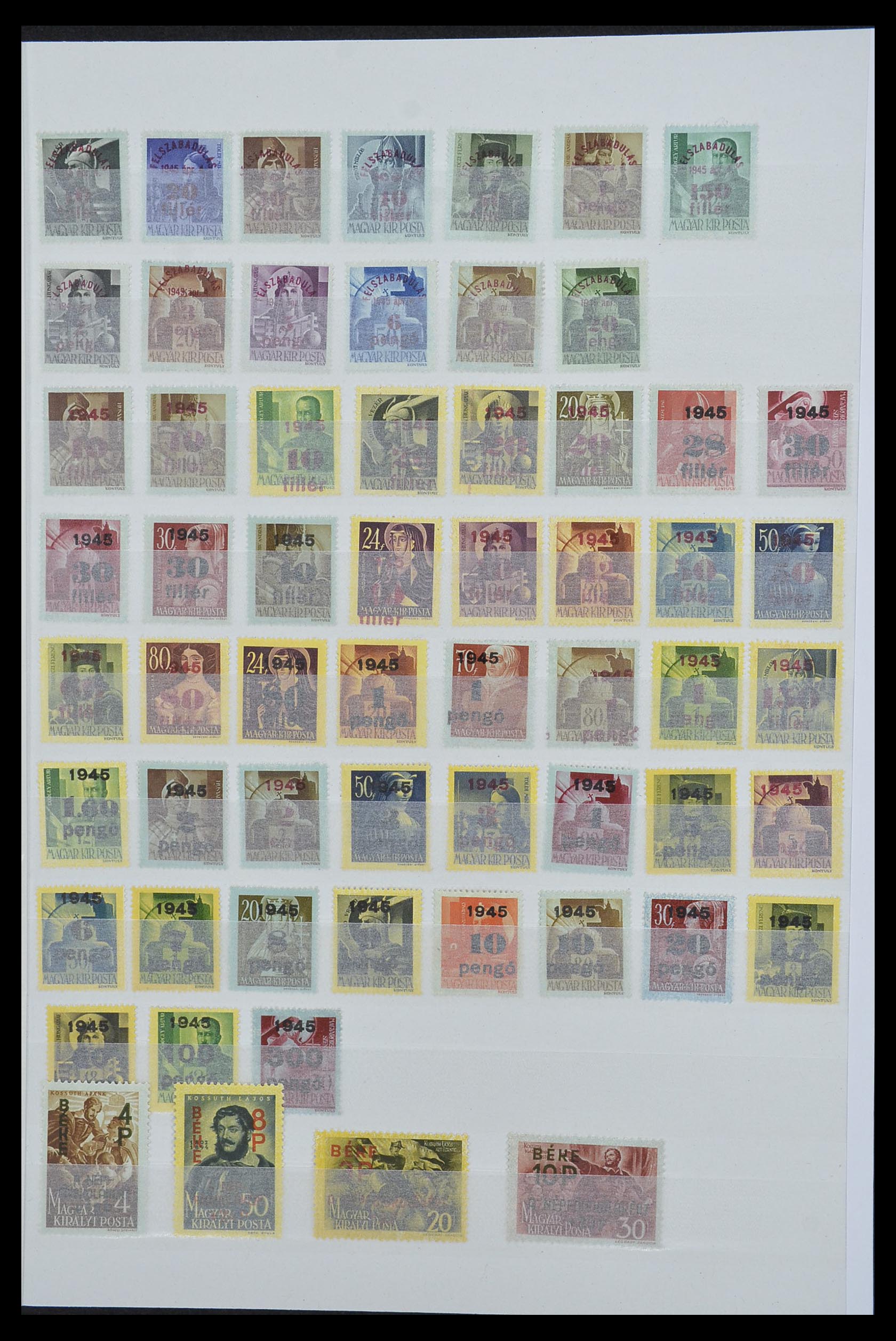 33669 009 - Postzegelverzameling 33669 Hongarije 1913-1985.