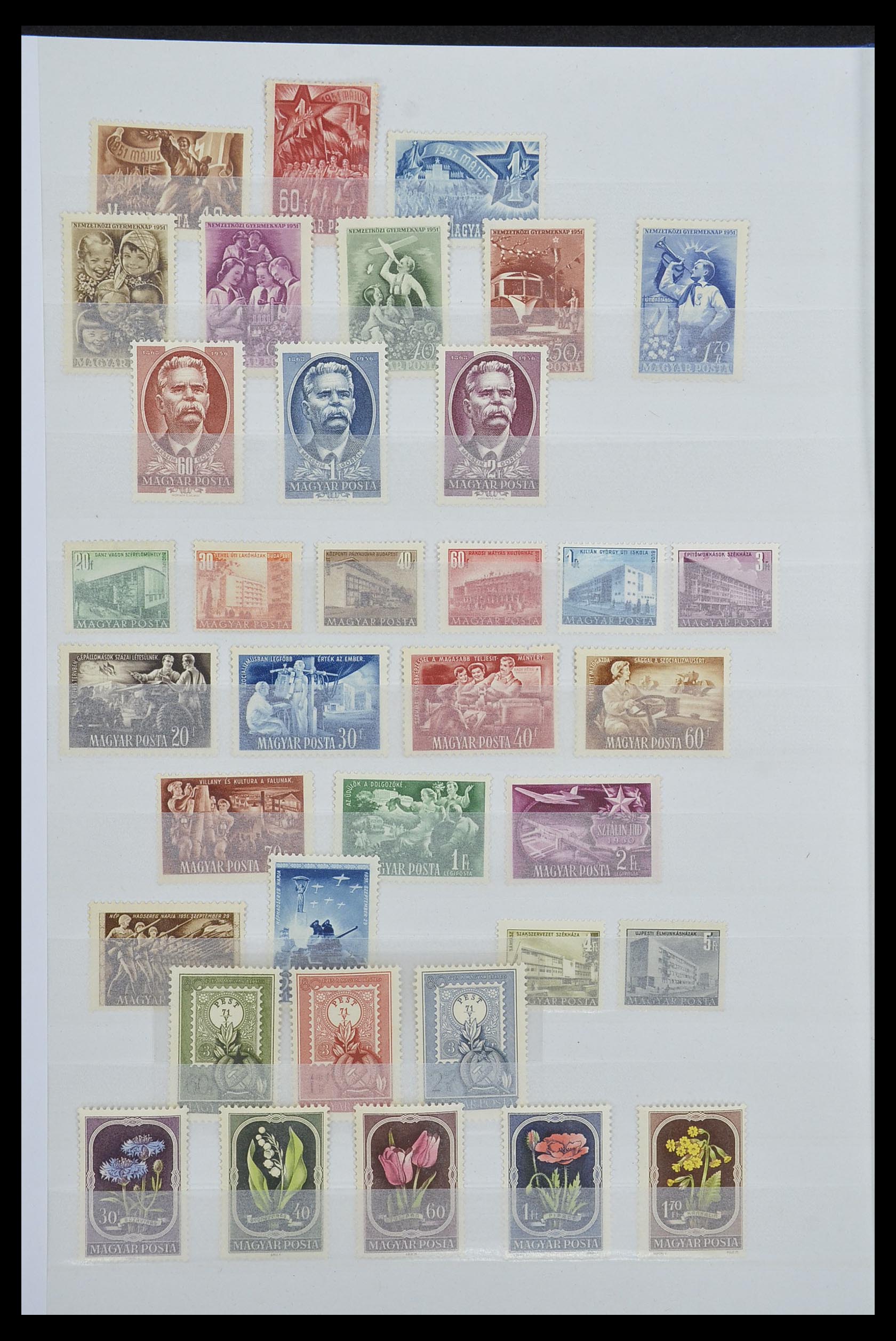 33669 018 - Postzegelverzameling 33669 Hongarije 1913-1985.