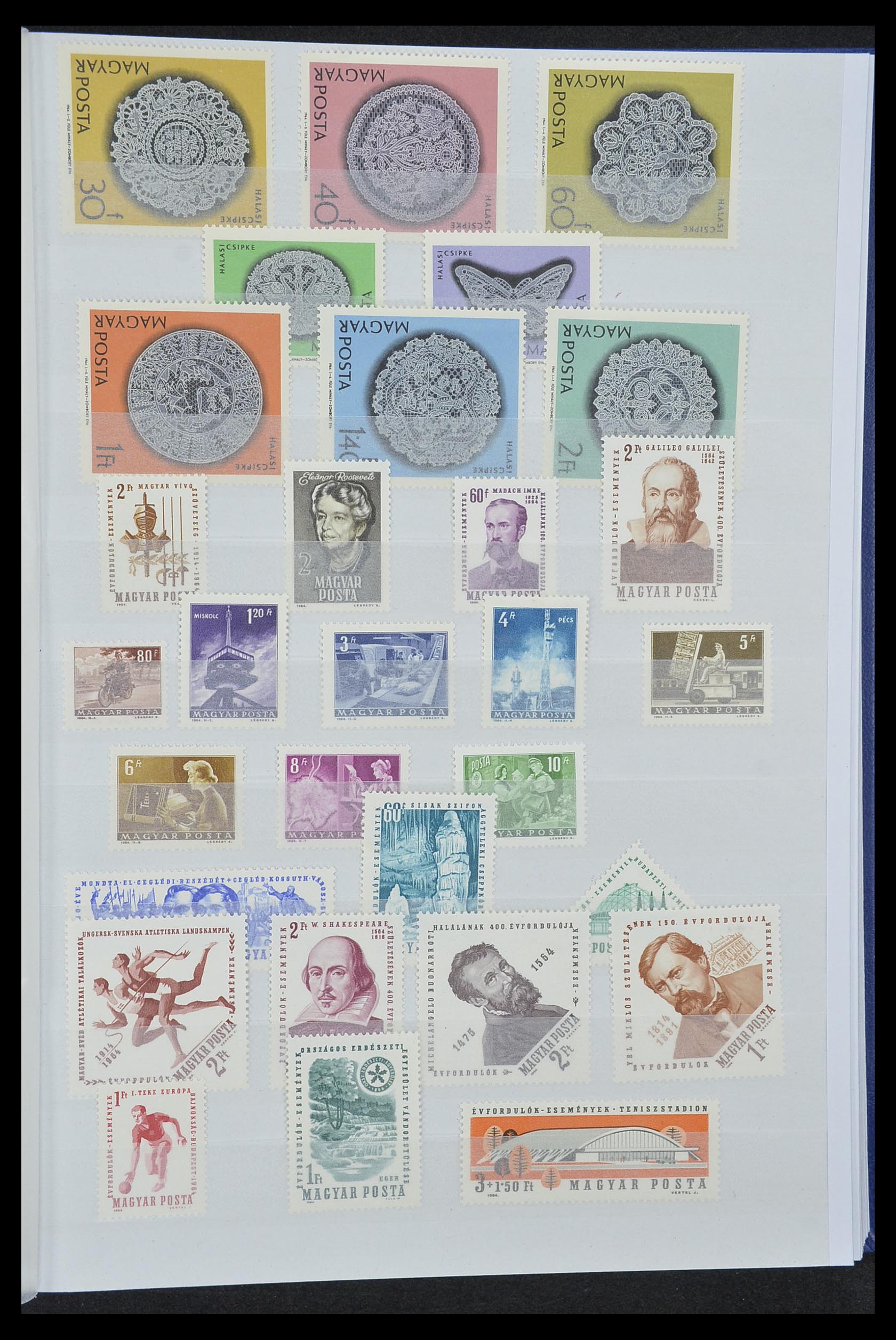33669 041 - Postzegelverzameling 33669 Hongarije 1913-1985.