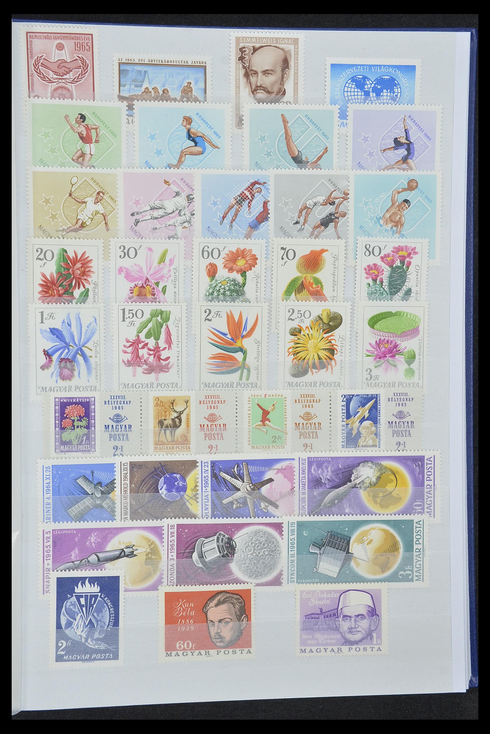 33669 045 - Postzegelverzameling 33669 Hongarije 1913-1985.