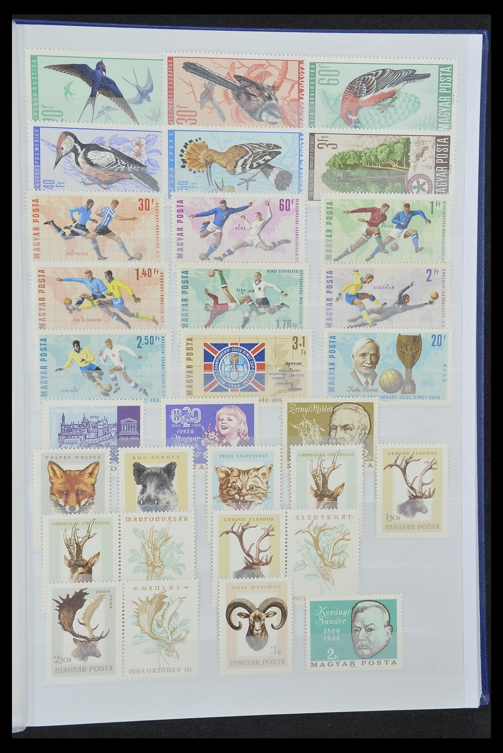 33669 046 - Postzegelverzameling 33669 Hongarije 1913-1985.