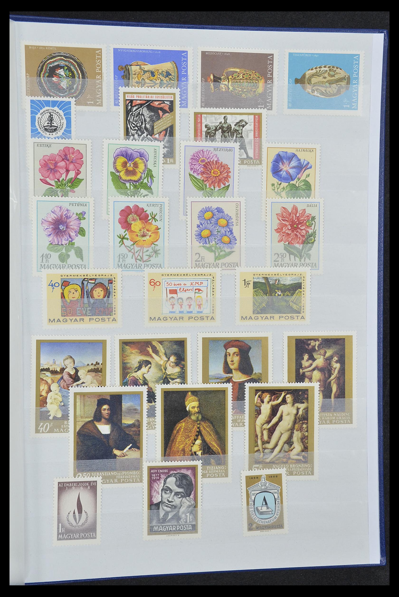 33669 053 - Postzegelverzameling 33669 Hongarije 1913-1985.