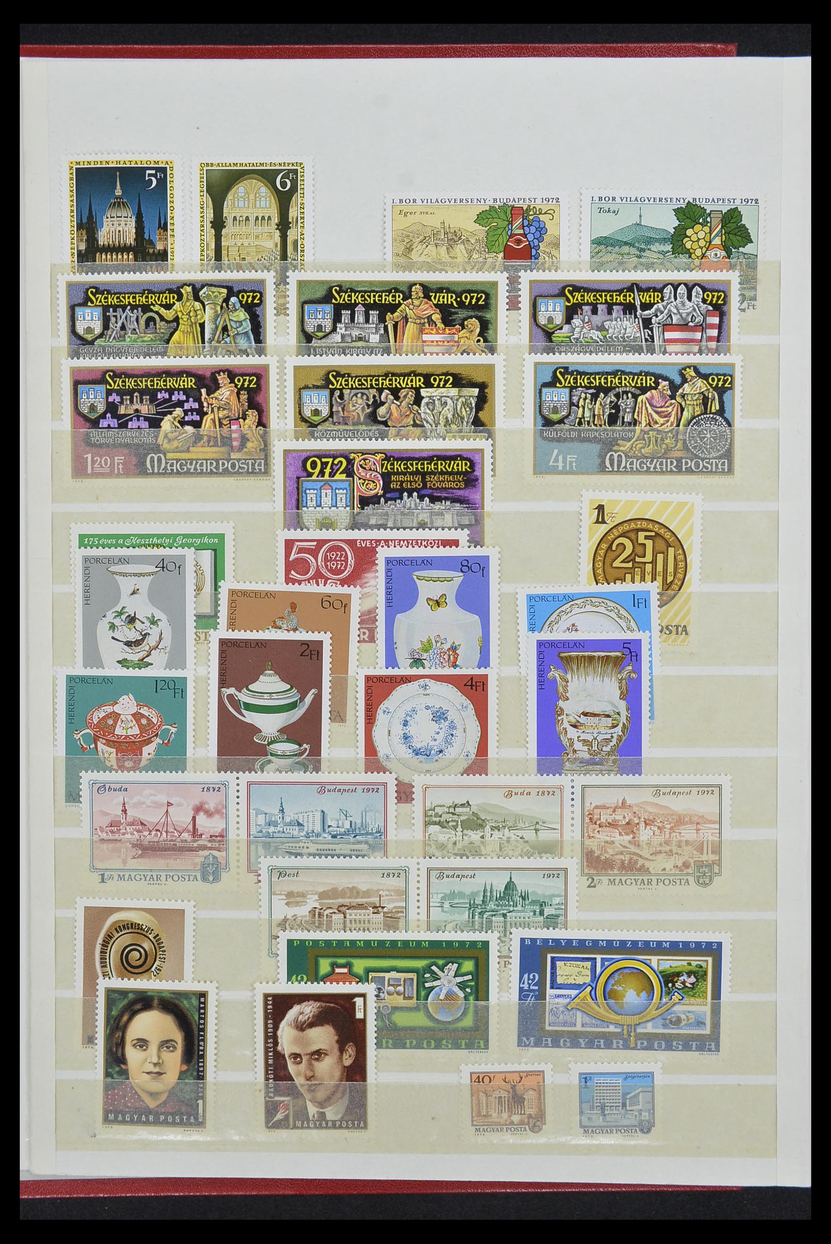 33669 062 - Postzegelverzameling 33669 Hongarije 1913-1985.