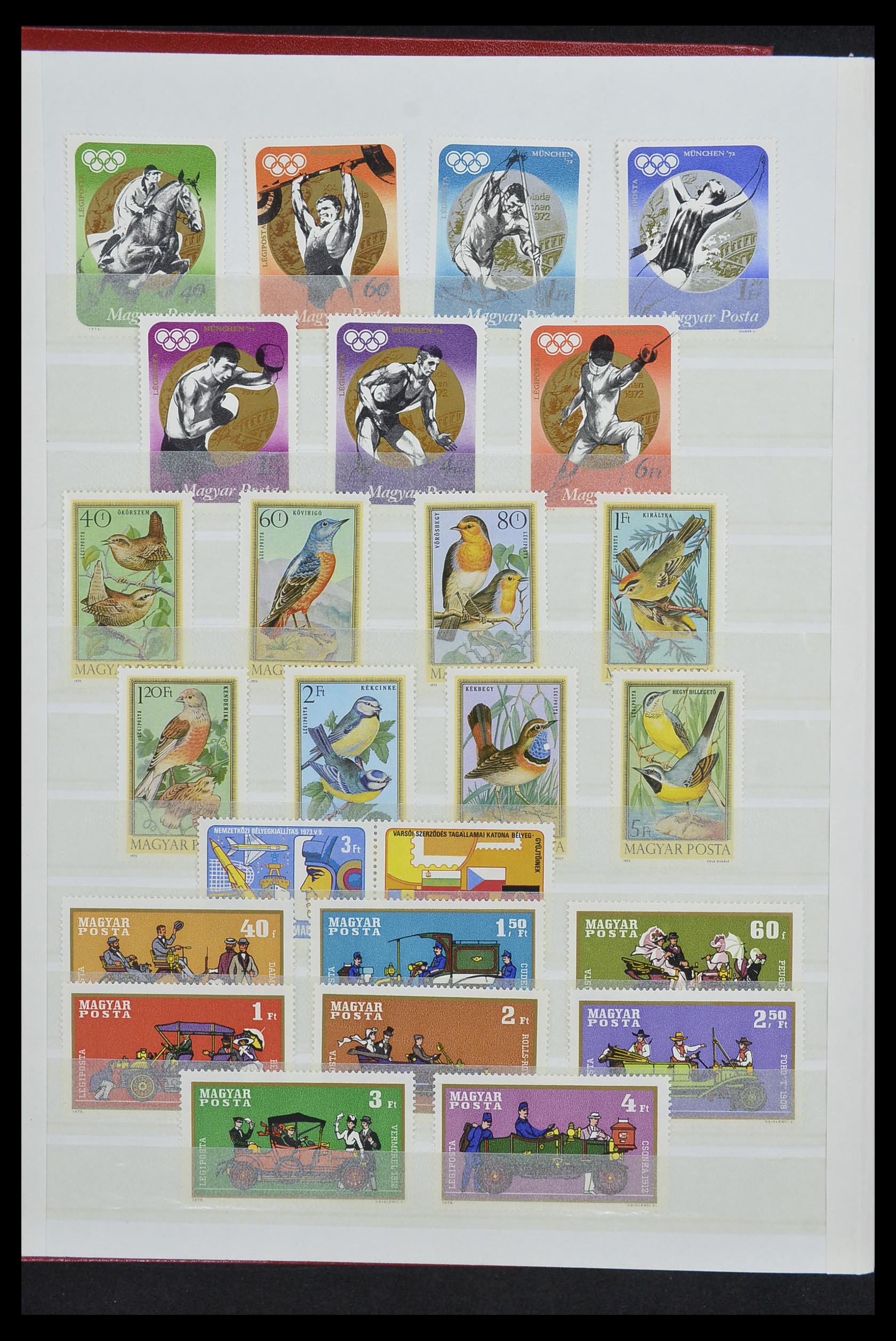 33669 064 - Postzegelverzameling 33669 Hongarije 1913-1985.