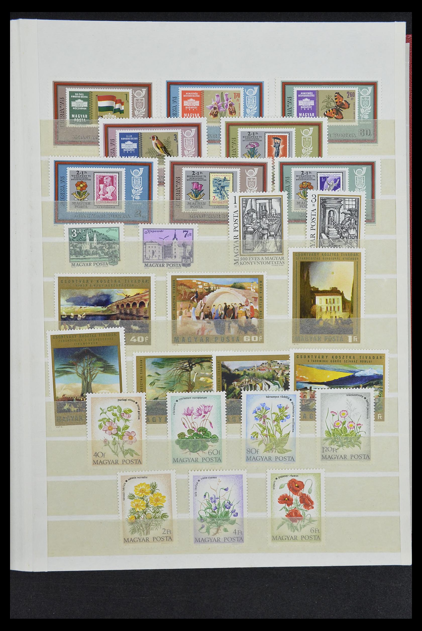 33669 065 - Postzegelverzameling 33669 Hongarije 1913-1985.