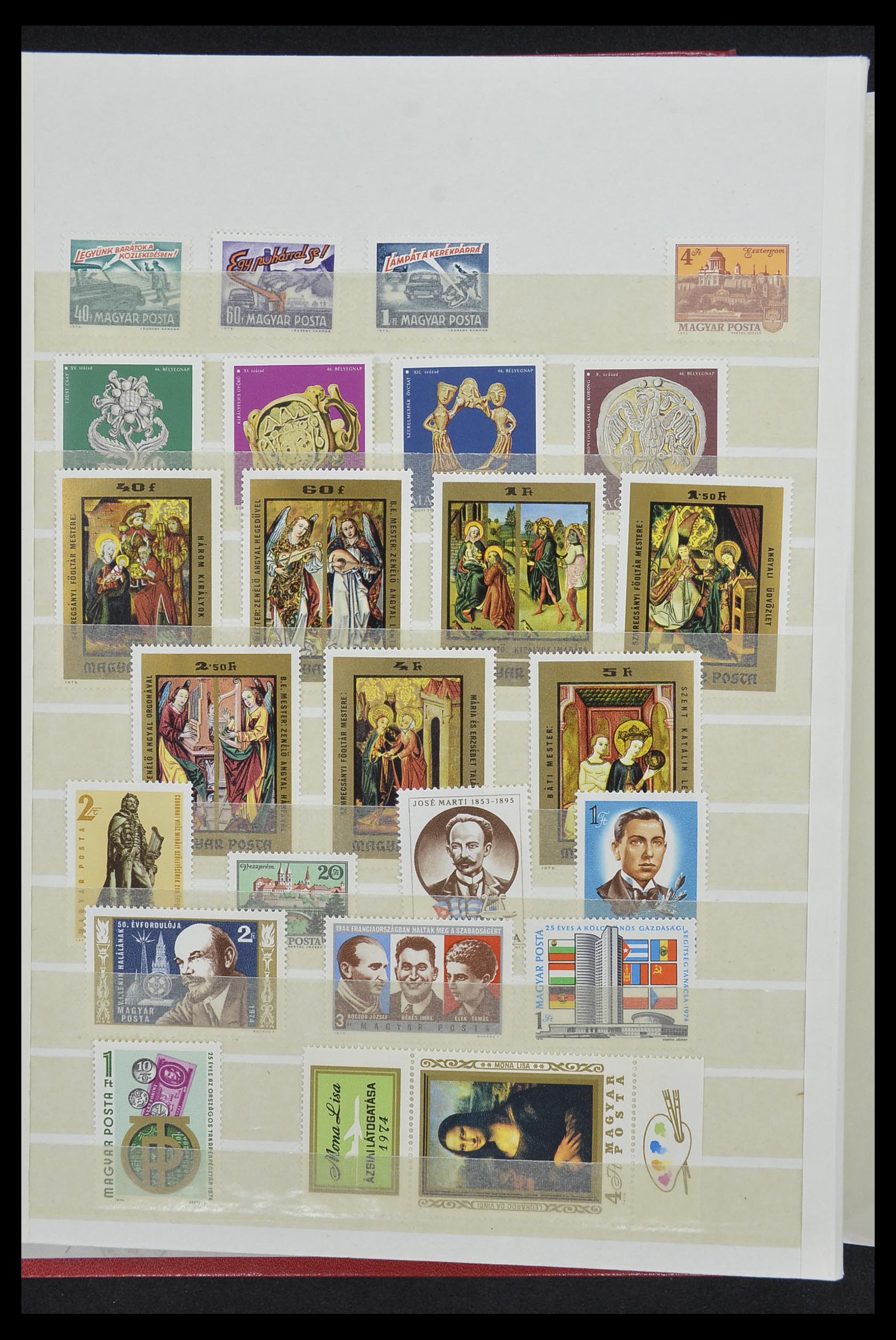 33669 066 - Postzegelverzameling 33669 Hongarije 1913-1985.