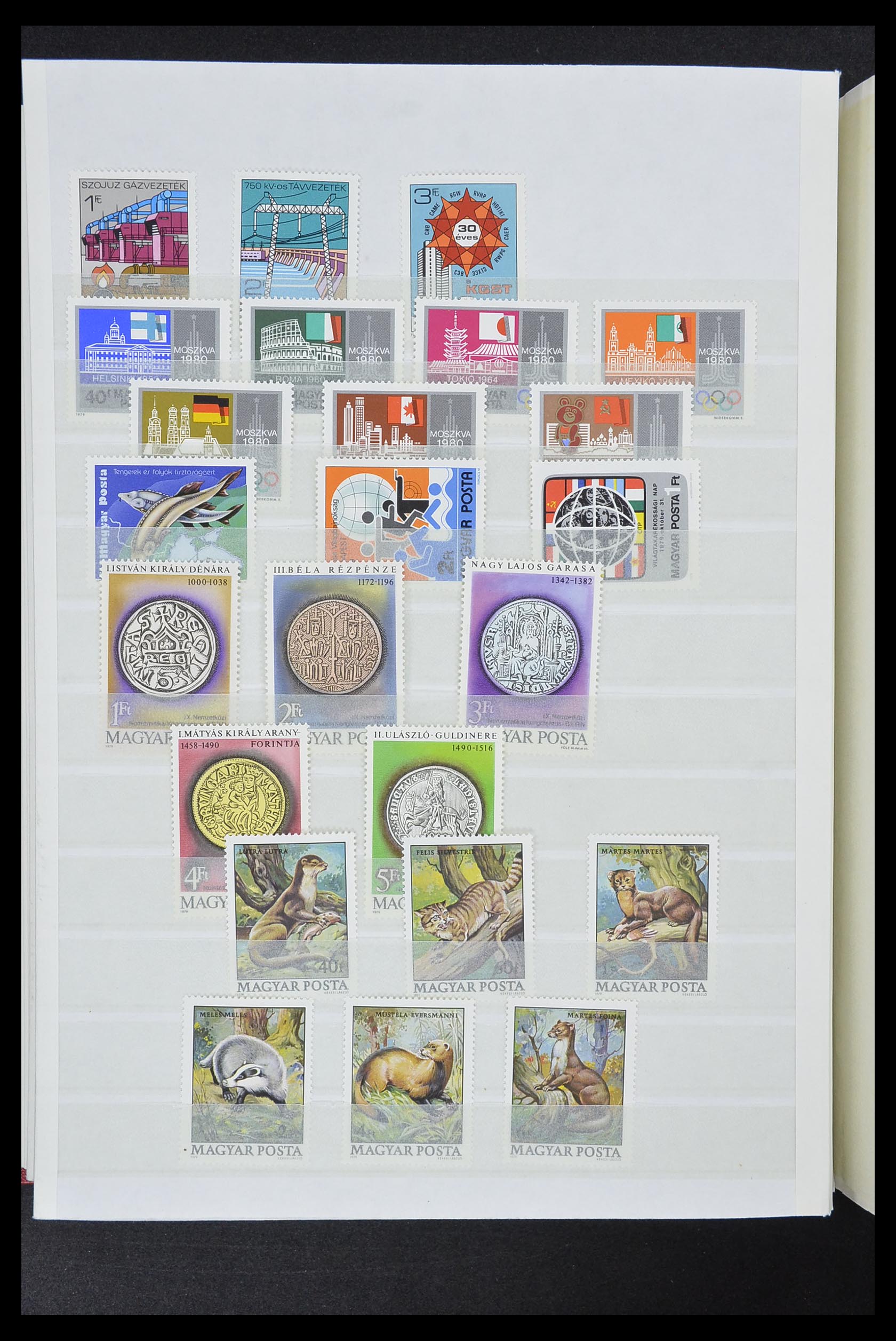 33669 080 - Postzegelverzameling 33669 Hongarije 1913-1985.