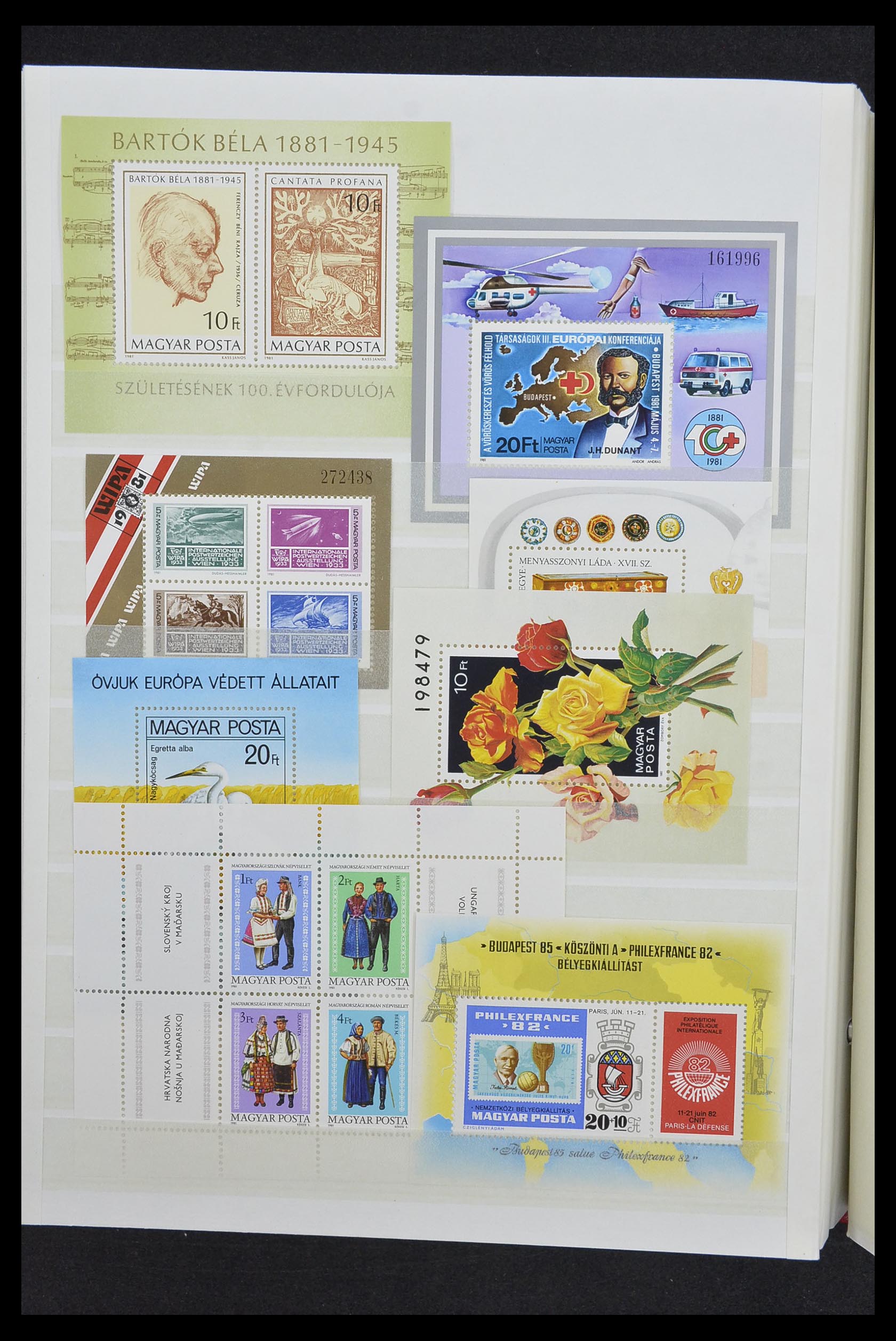 33669 114 - Postzegelverzameling 33669 Hongarije 1913-1985.