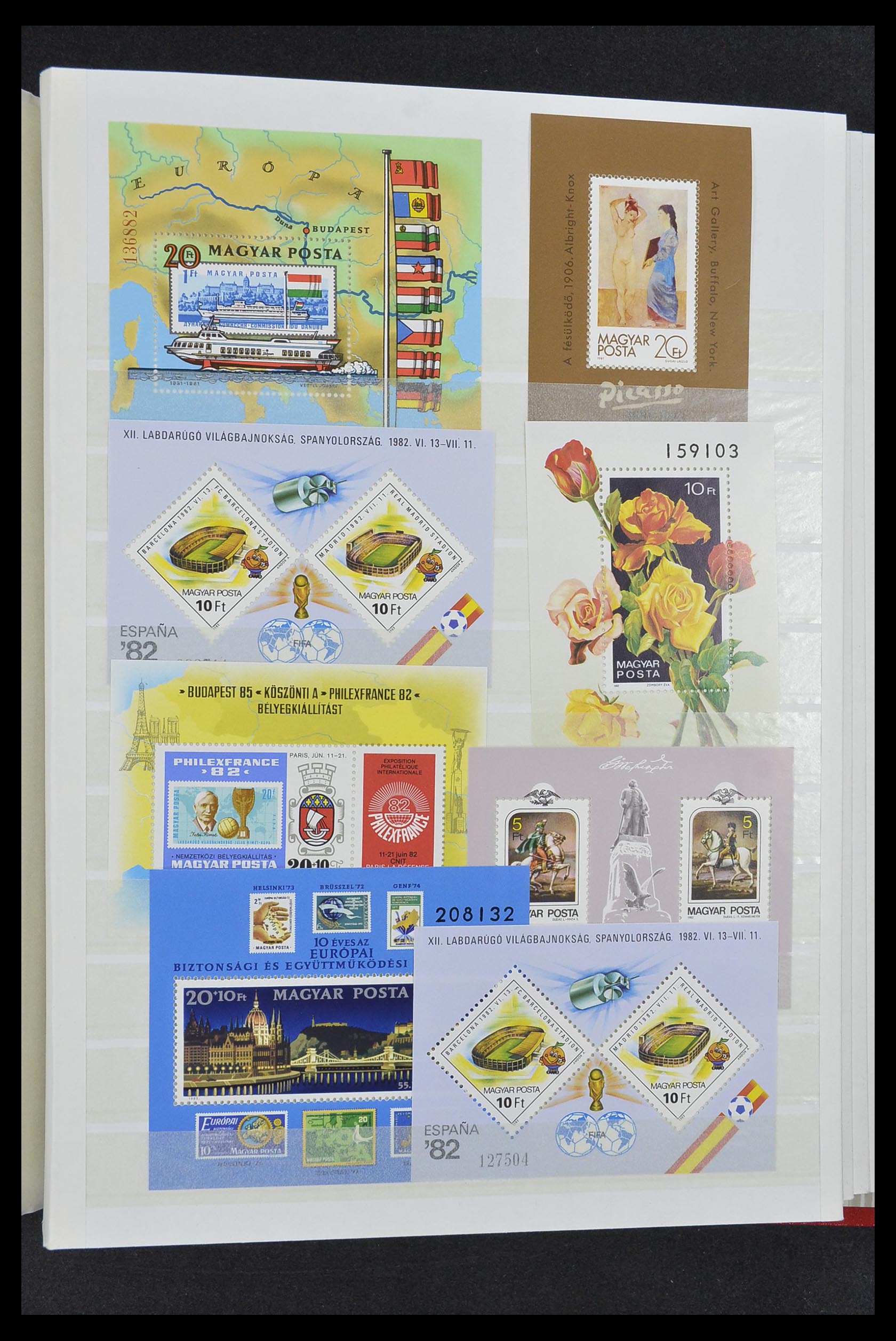 33669 115 - Postzegelverzameling 33669 Hongarije 1913-1985.