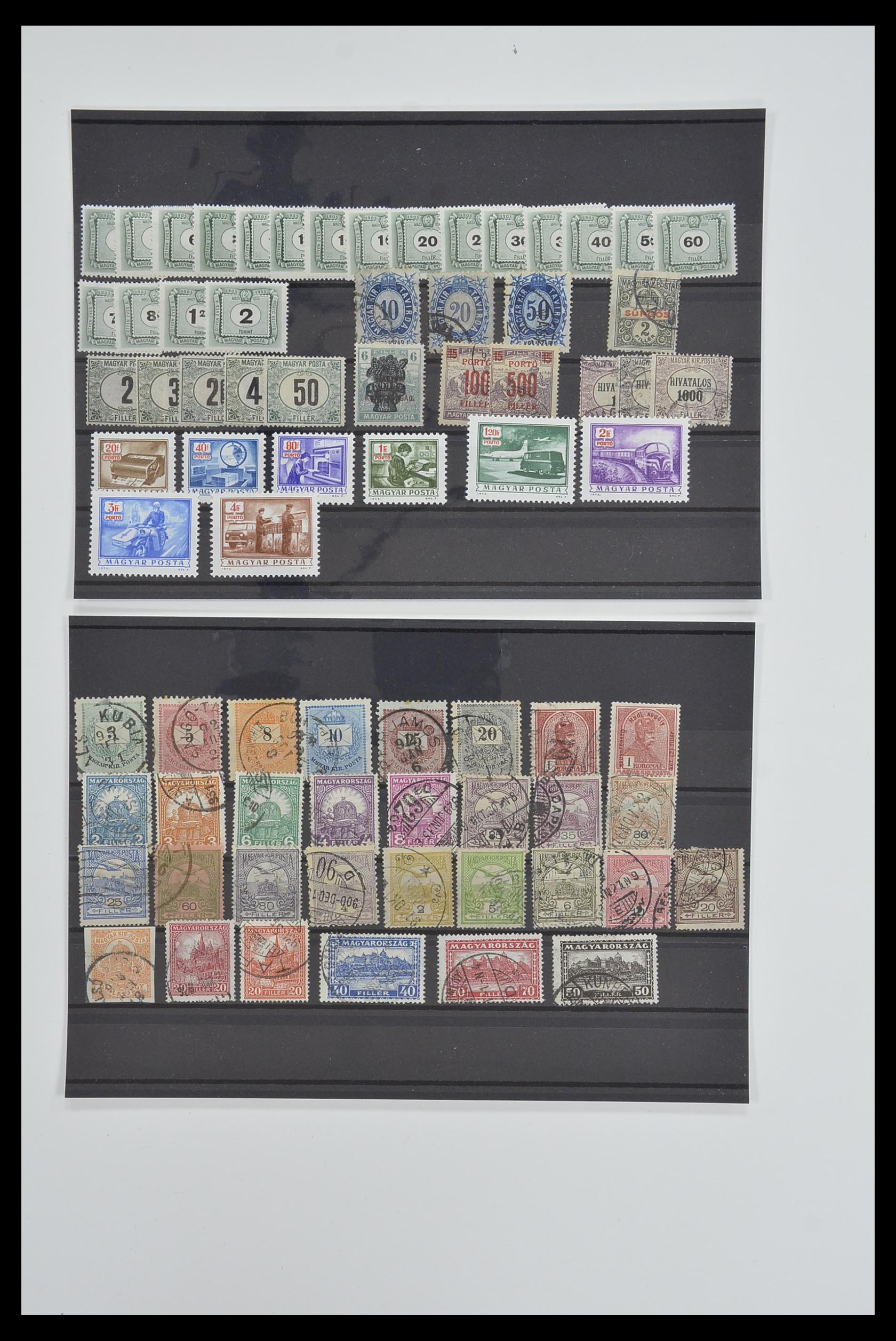 33669 124 - Postzegelverzameling 33669 Hongarije 1913-1985.