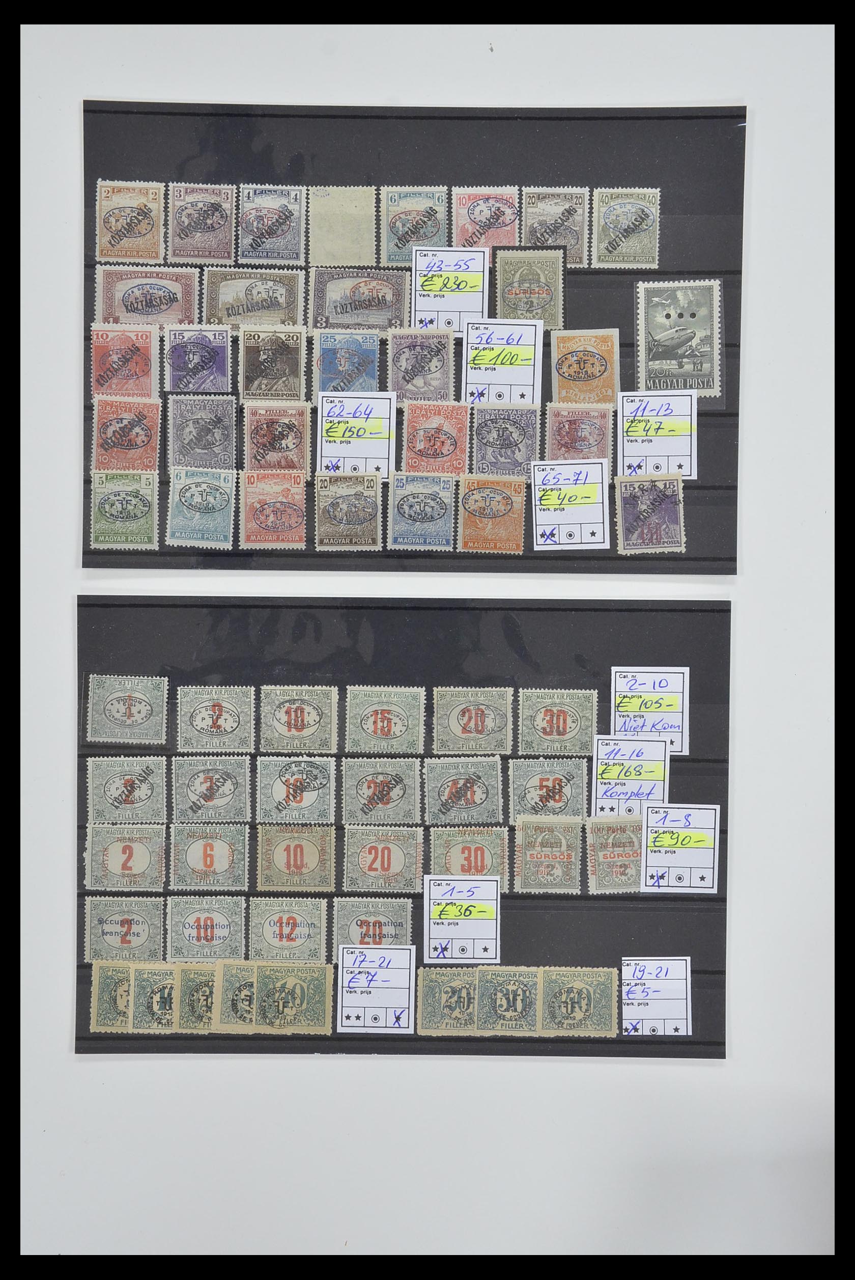 33669 129 - Postzegelverzameling 33669 Hongarije 1913-1985.