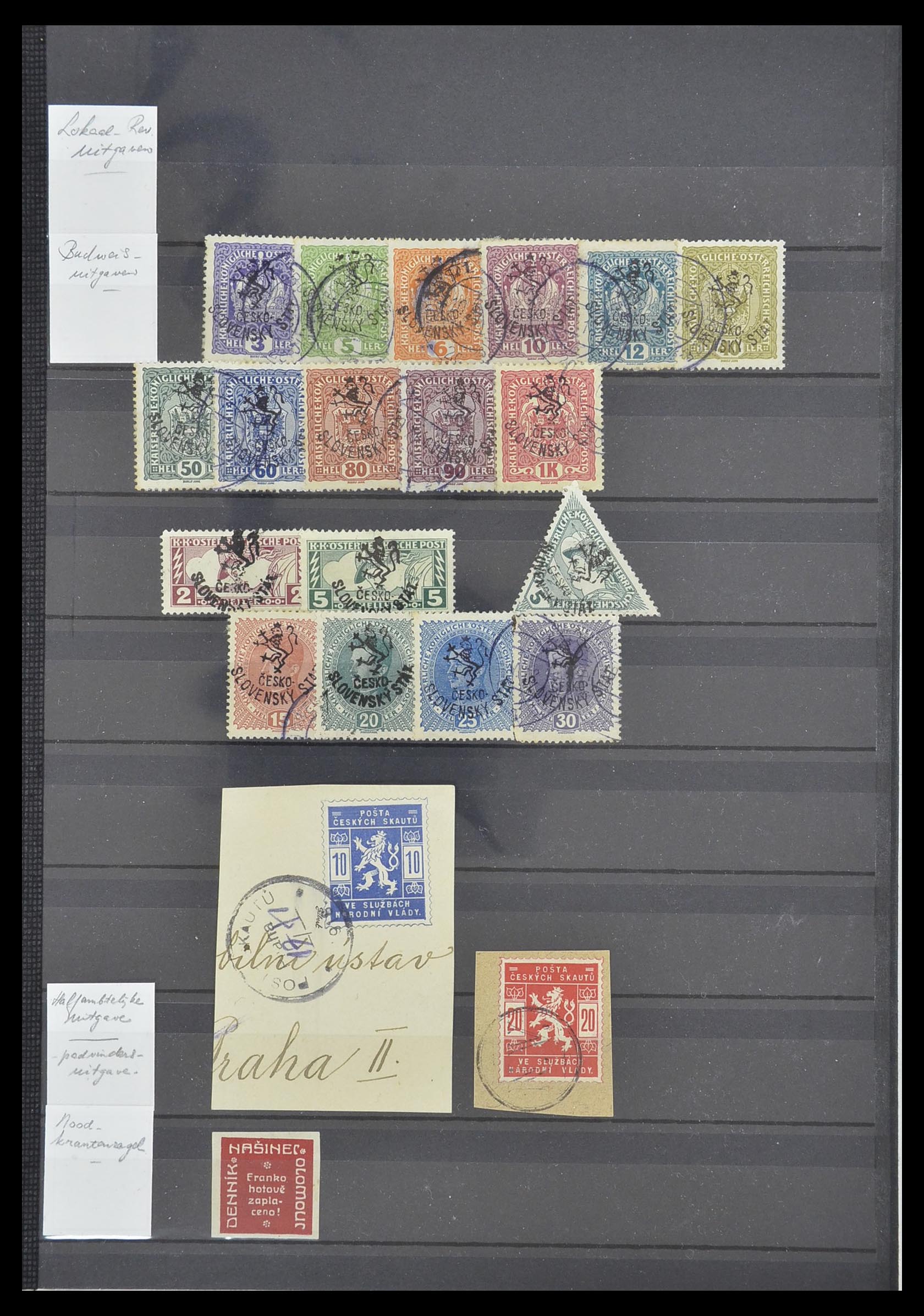33671 001 - Postzegelverzameling 33671 Tsjechoslowakije 1918-2000.