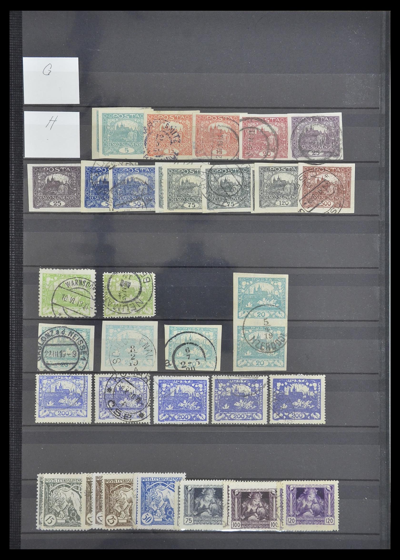 33671 004 - Postzegelverzameling 33671 Tsjechoslowakije 1918-2000.